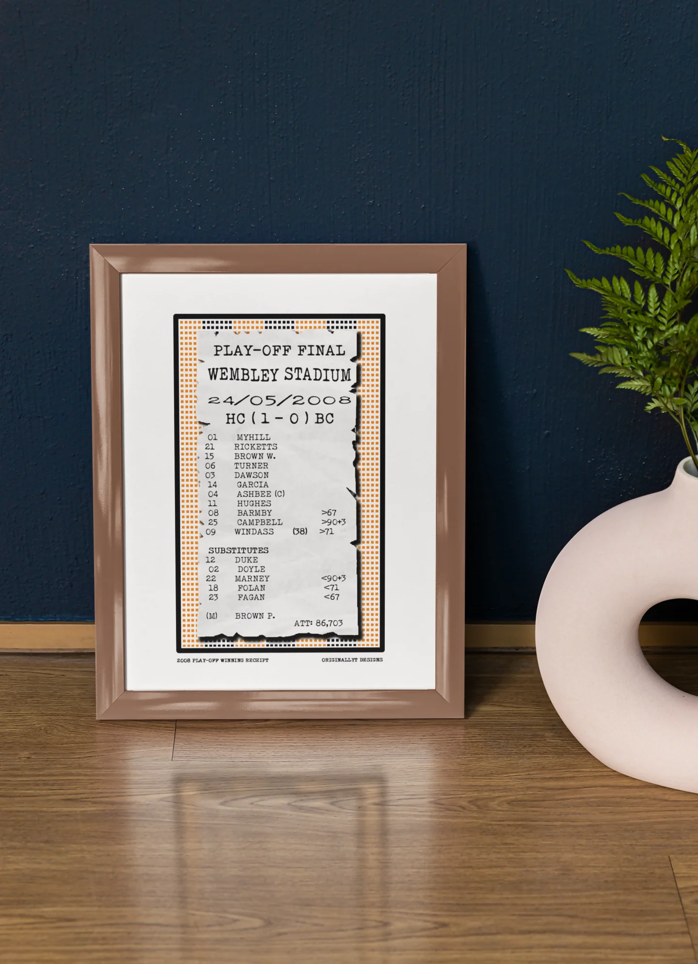 Hull City Art Print RECEIPT Design - Image 4