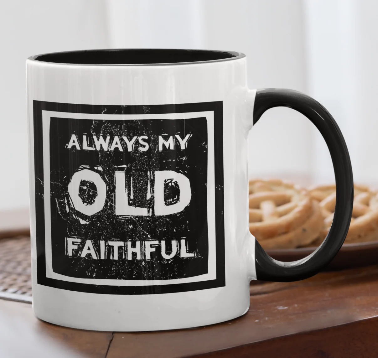 Hull FC Mug ALWAYS MY OLD FAITHFUL Design