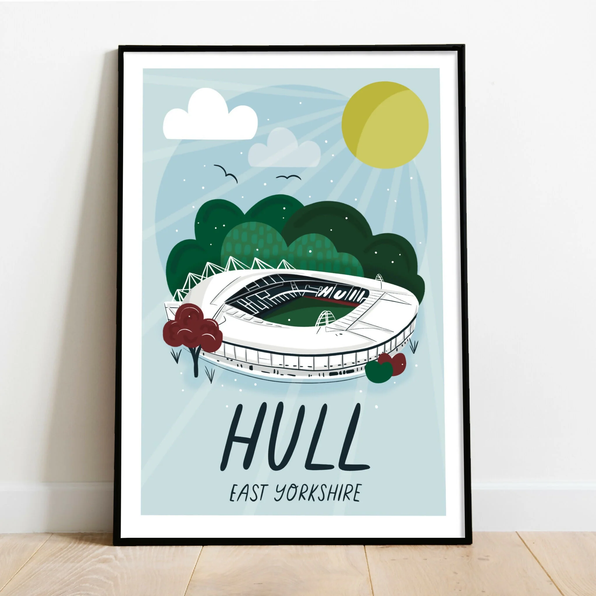 Hull Stadium Art Print