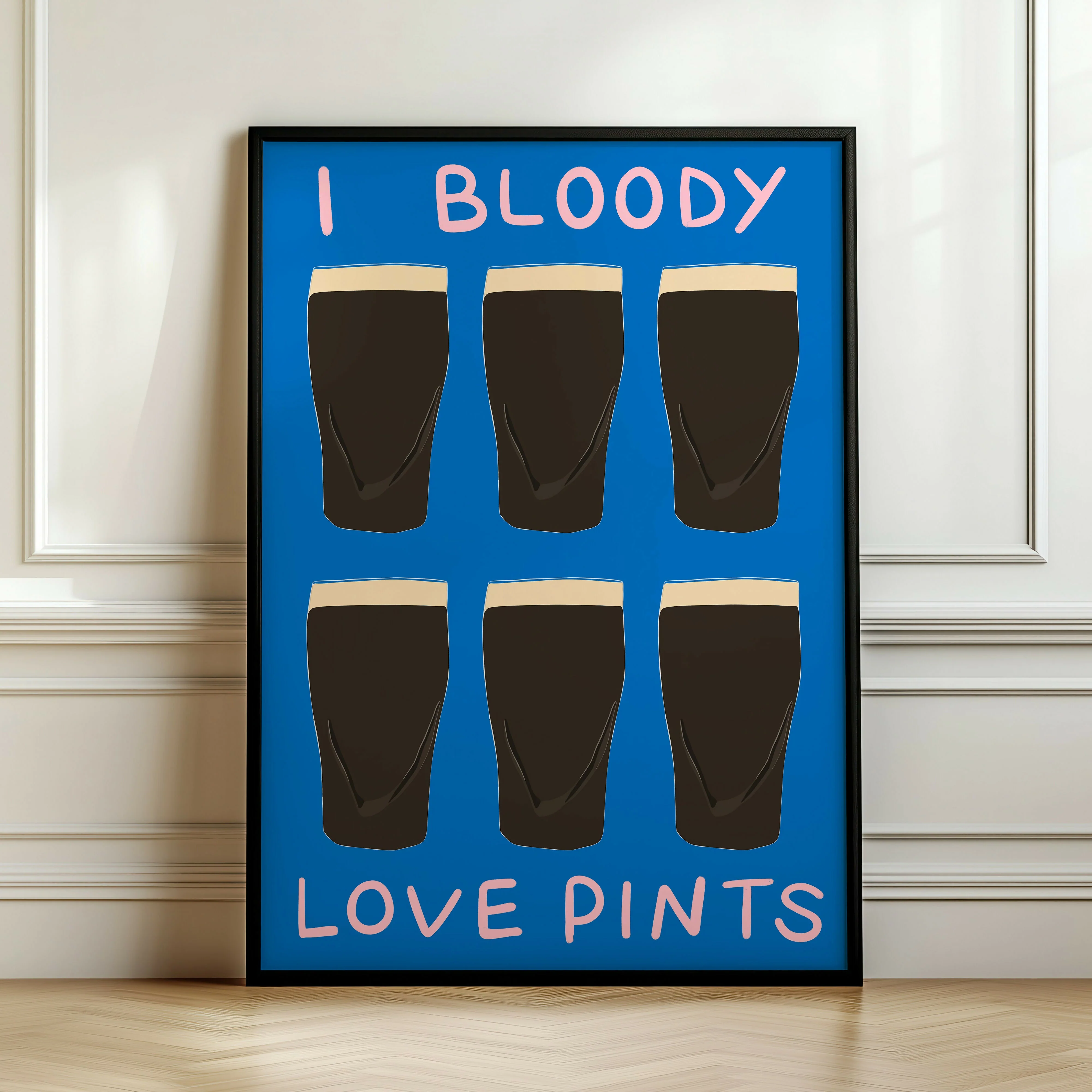 I Bloody Love Pints Print