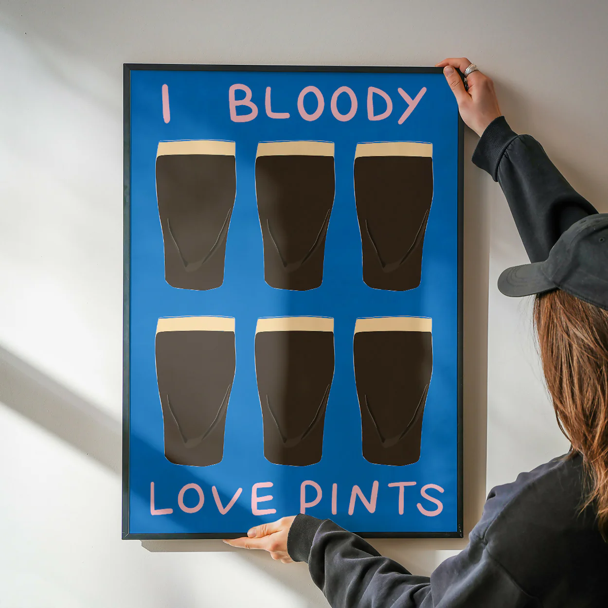 I Bloody Love Pints Print - Image 2