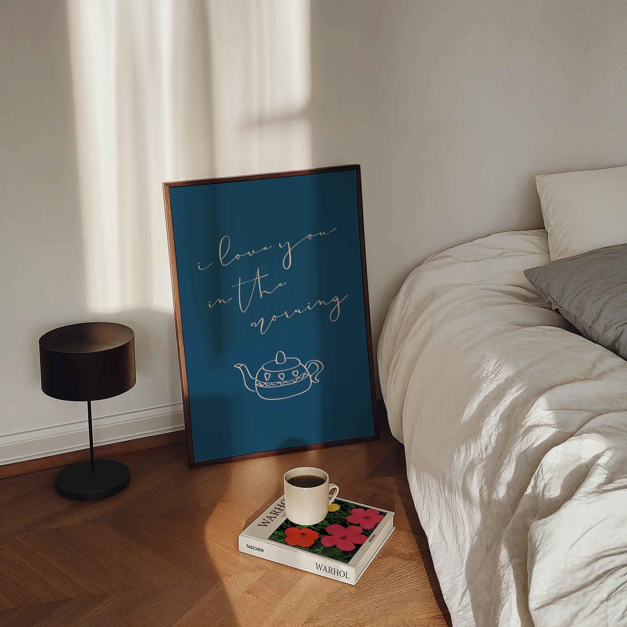 I LOVE YOU IN THE MORNING WALL ART PRINT - Image 4