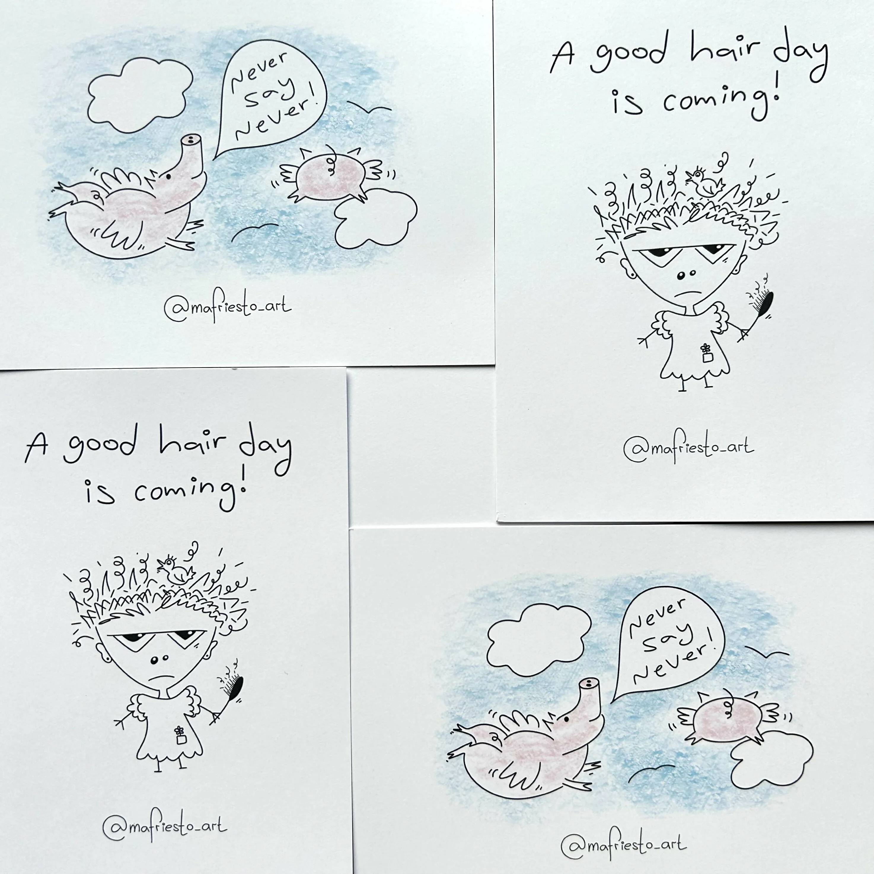 Idiom Postcards