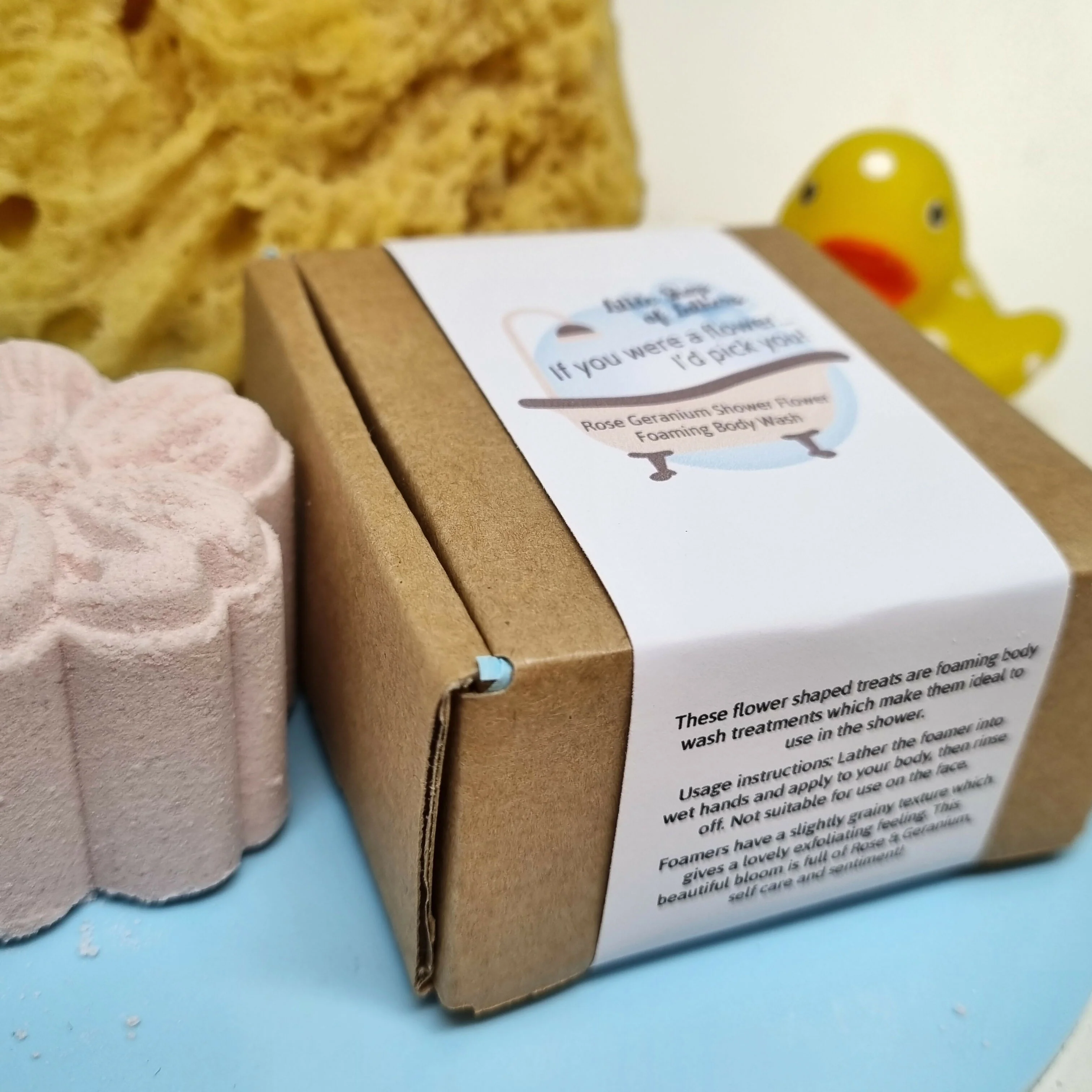 If You Were a Flower I'd Pick You - Foaming Shower Wash - Rose Geranium - Image 2
