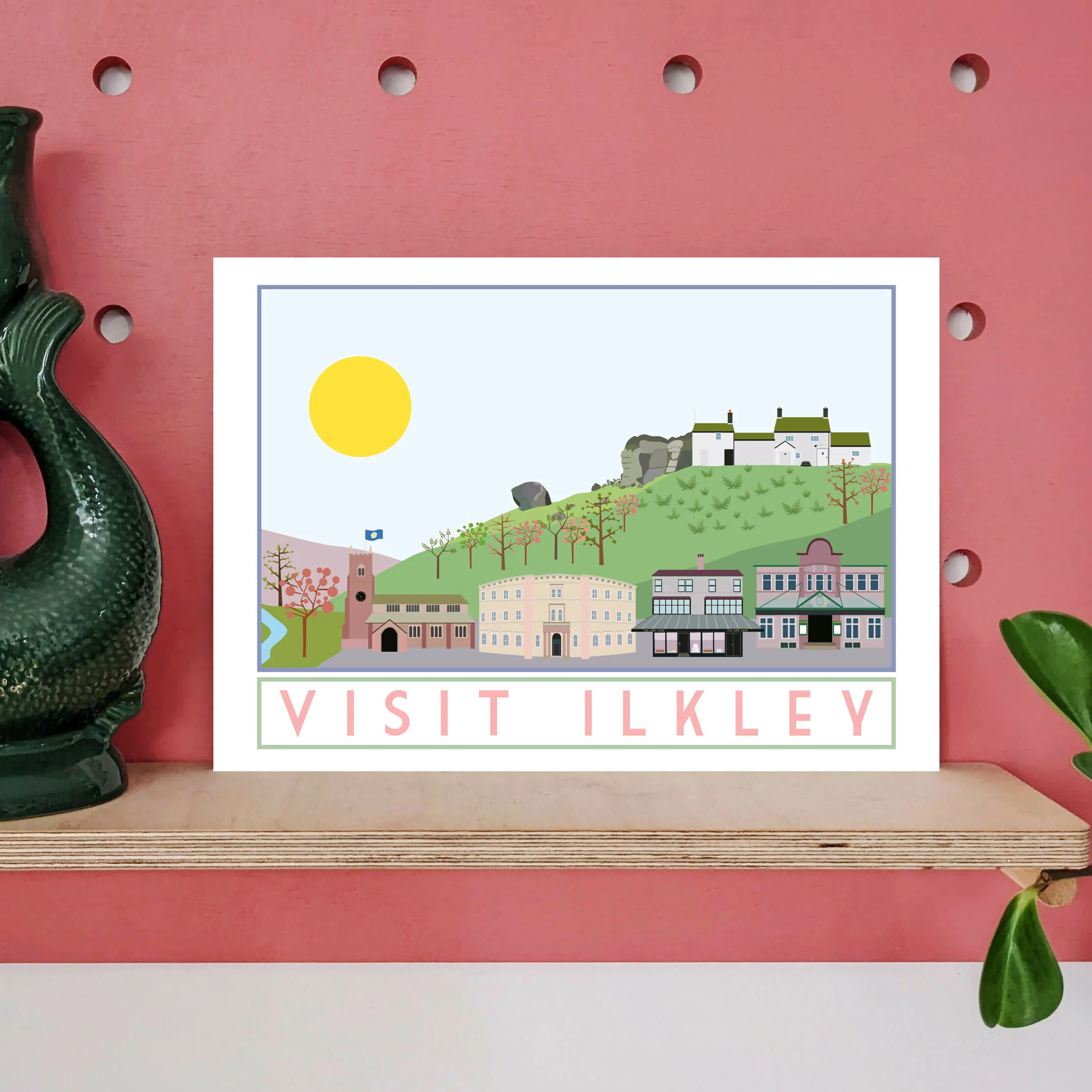 Ilkley Travel Poster - Image 2
