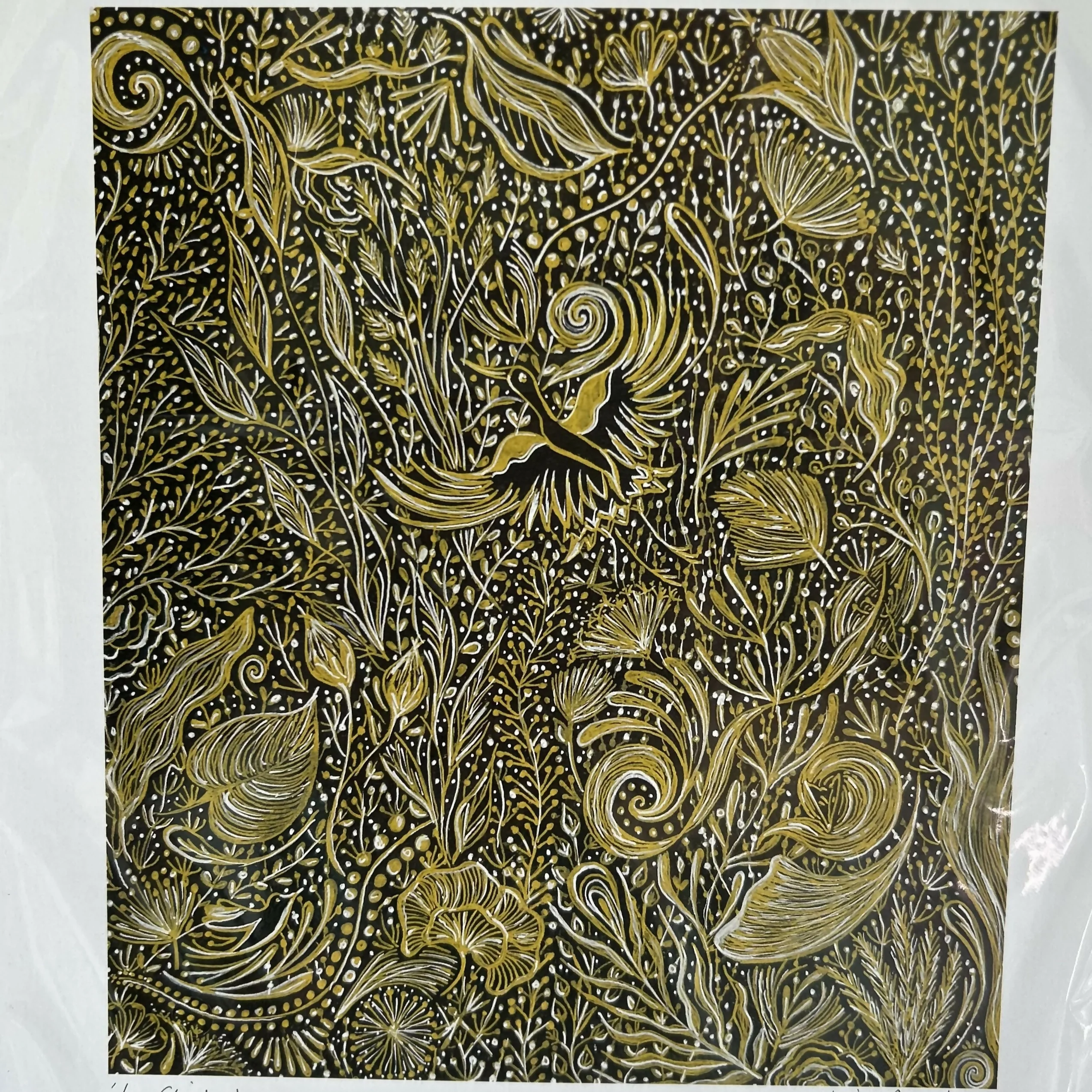 IN FLIGHT A4 Signed Print