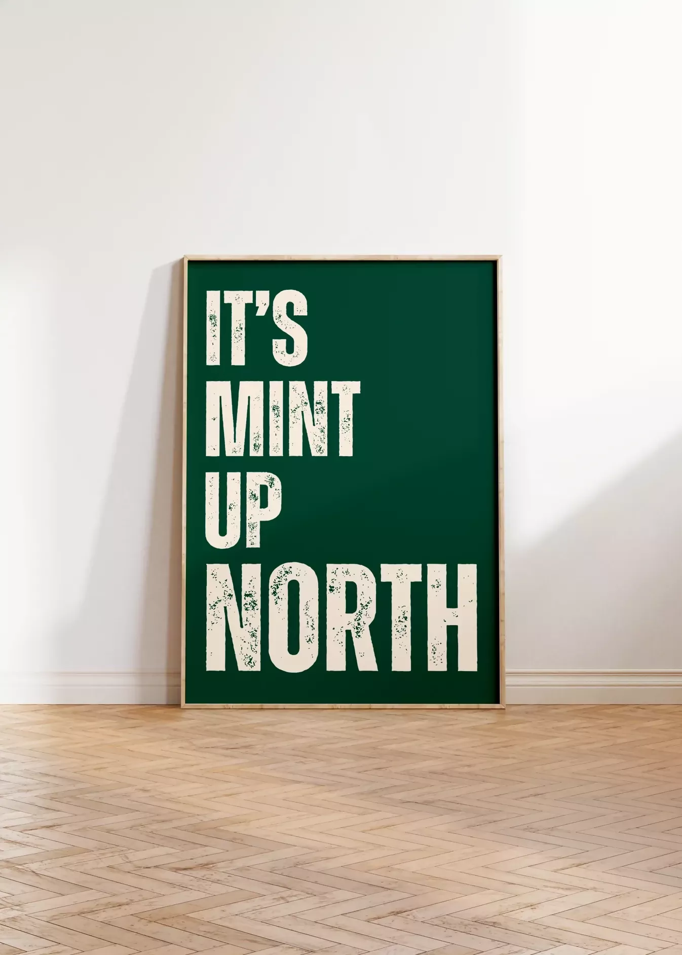 IT'S MINT UP NORTH WALL ART PRINT - Image 3