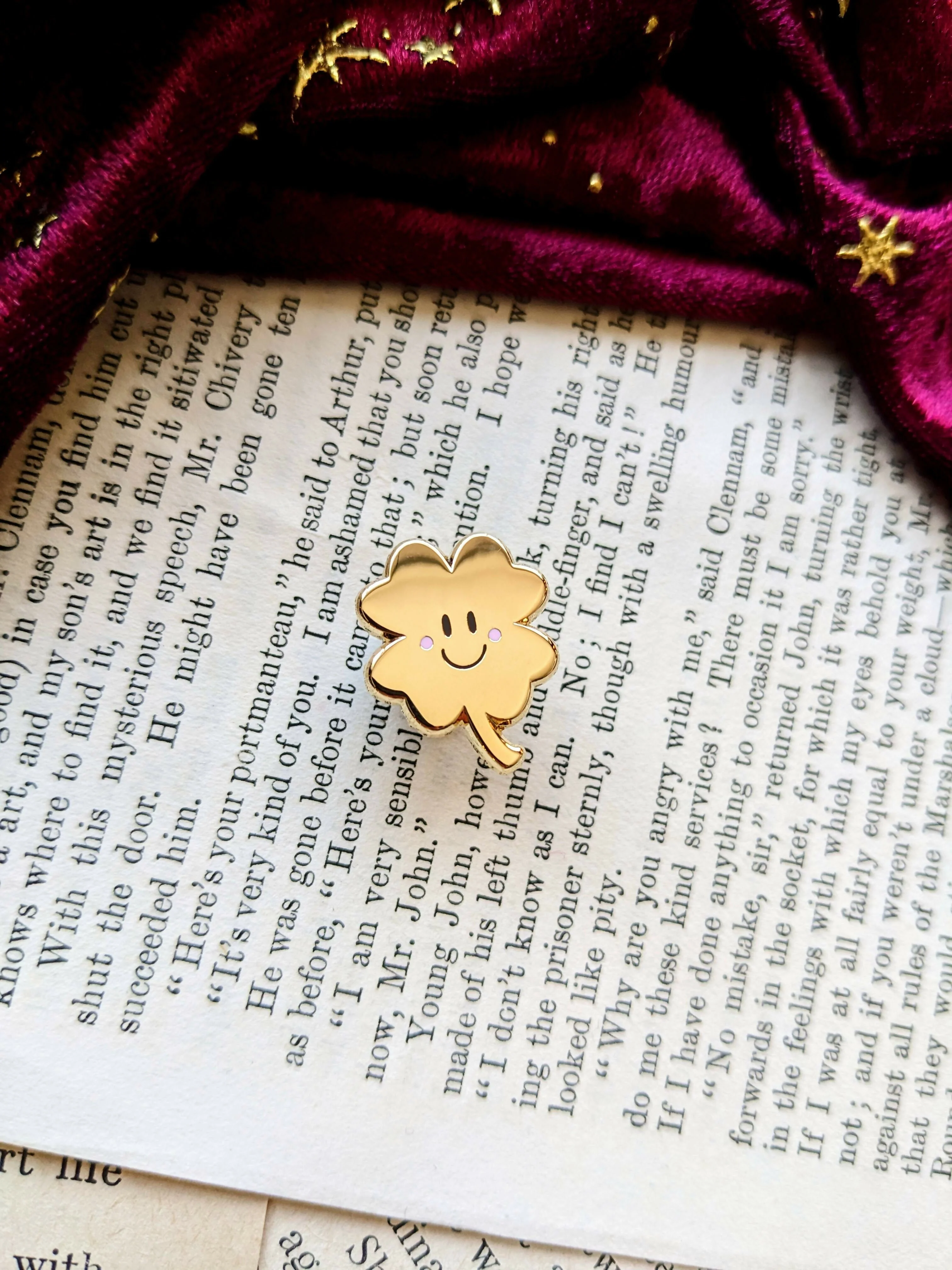 Just for Luck Enamel Pin