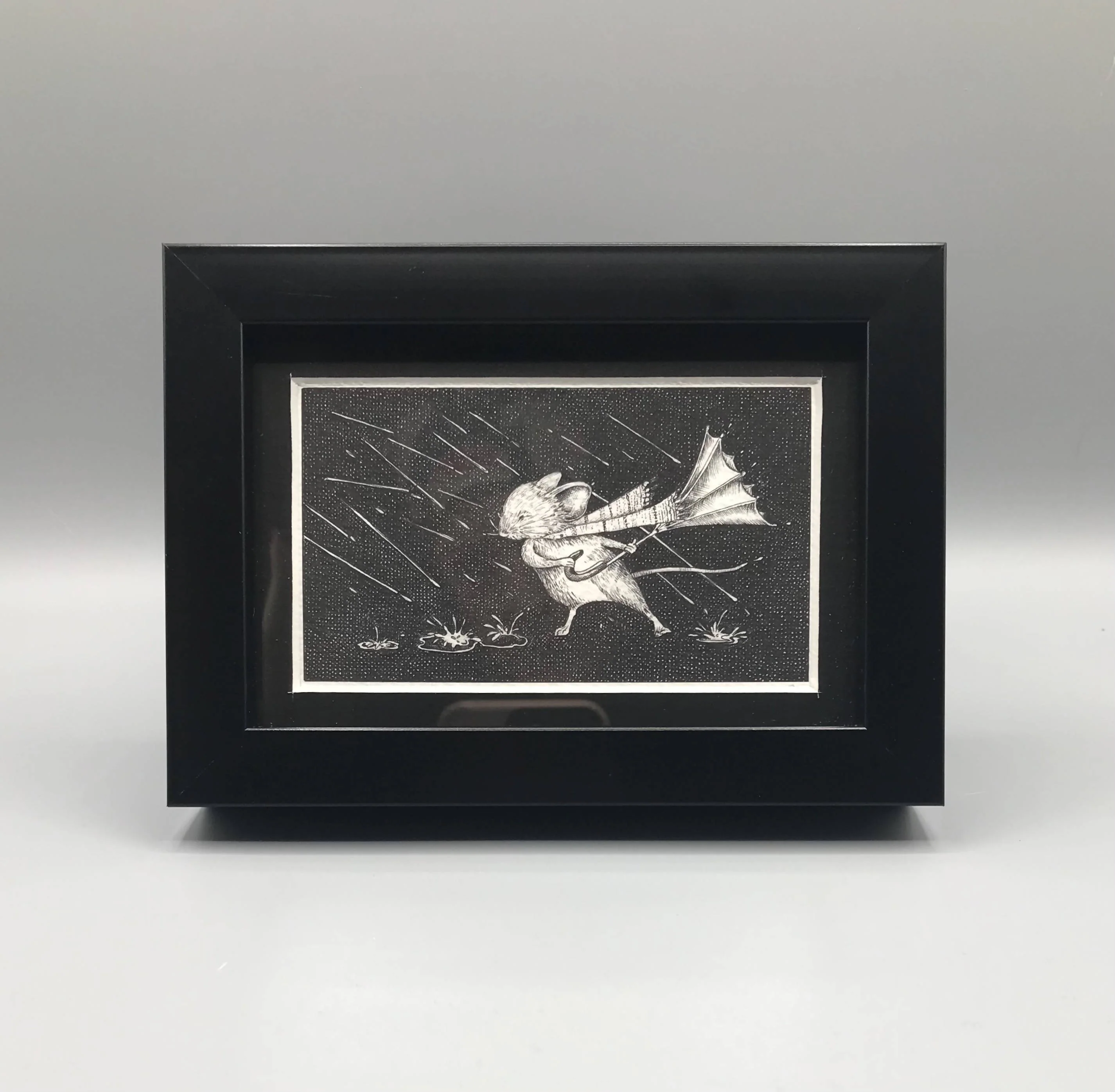 Just...Keep...Going! - Framed Limited Edition print by Jenny Davies