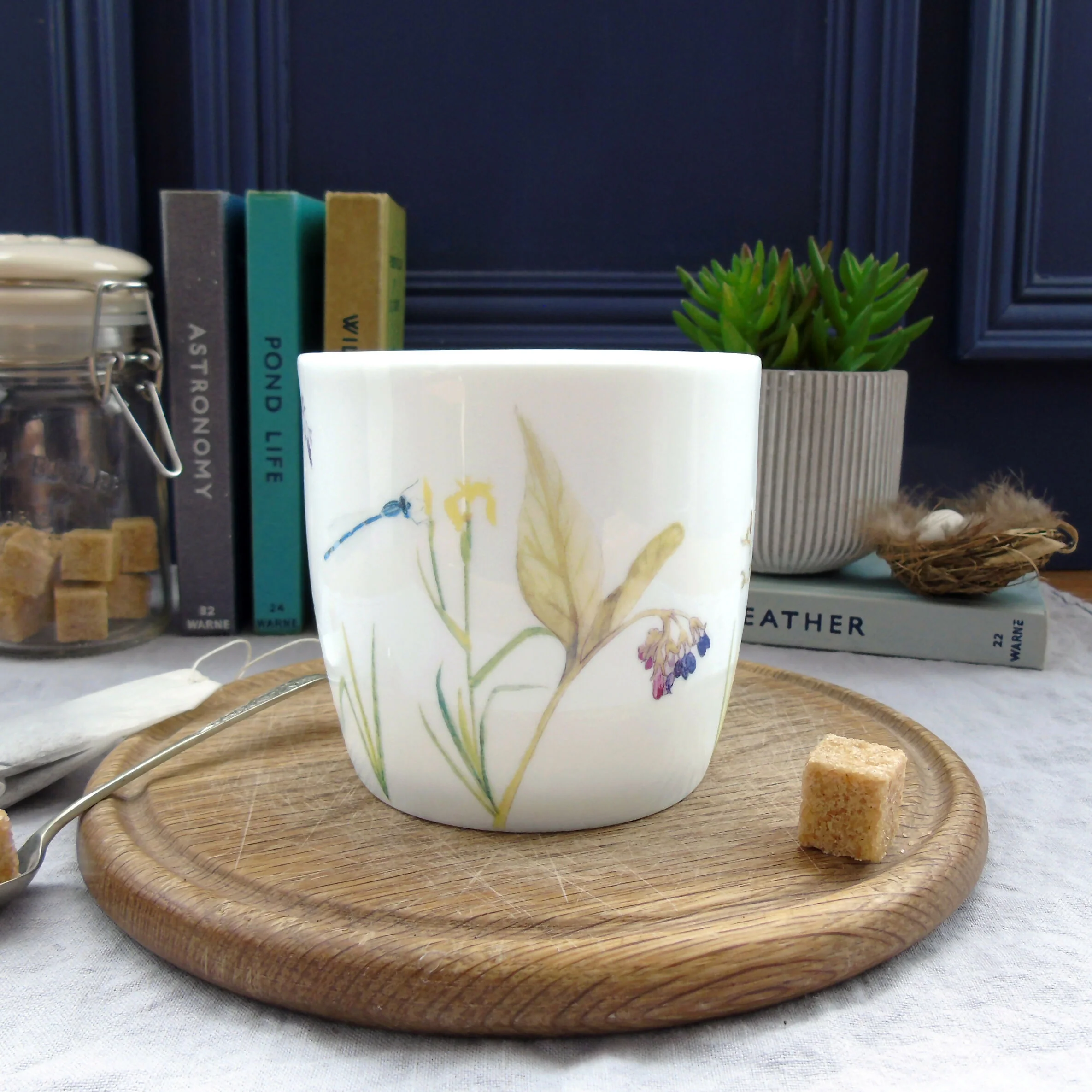 Kingfisher Fine Bone China Mug - Image 2