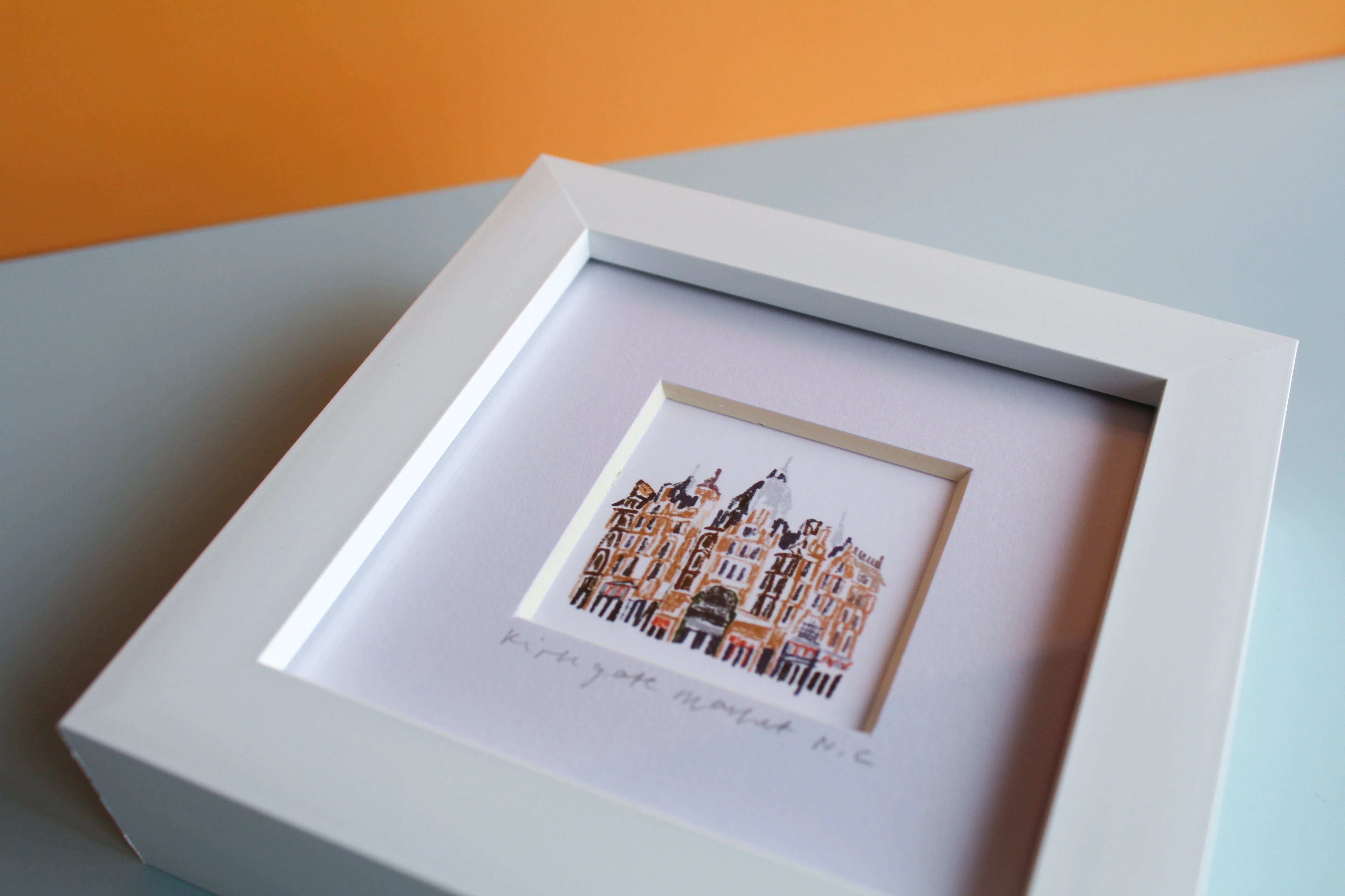 Kirkgate Market Mini Print - Image 2
