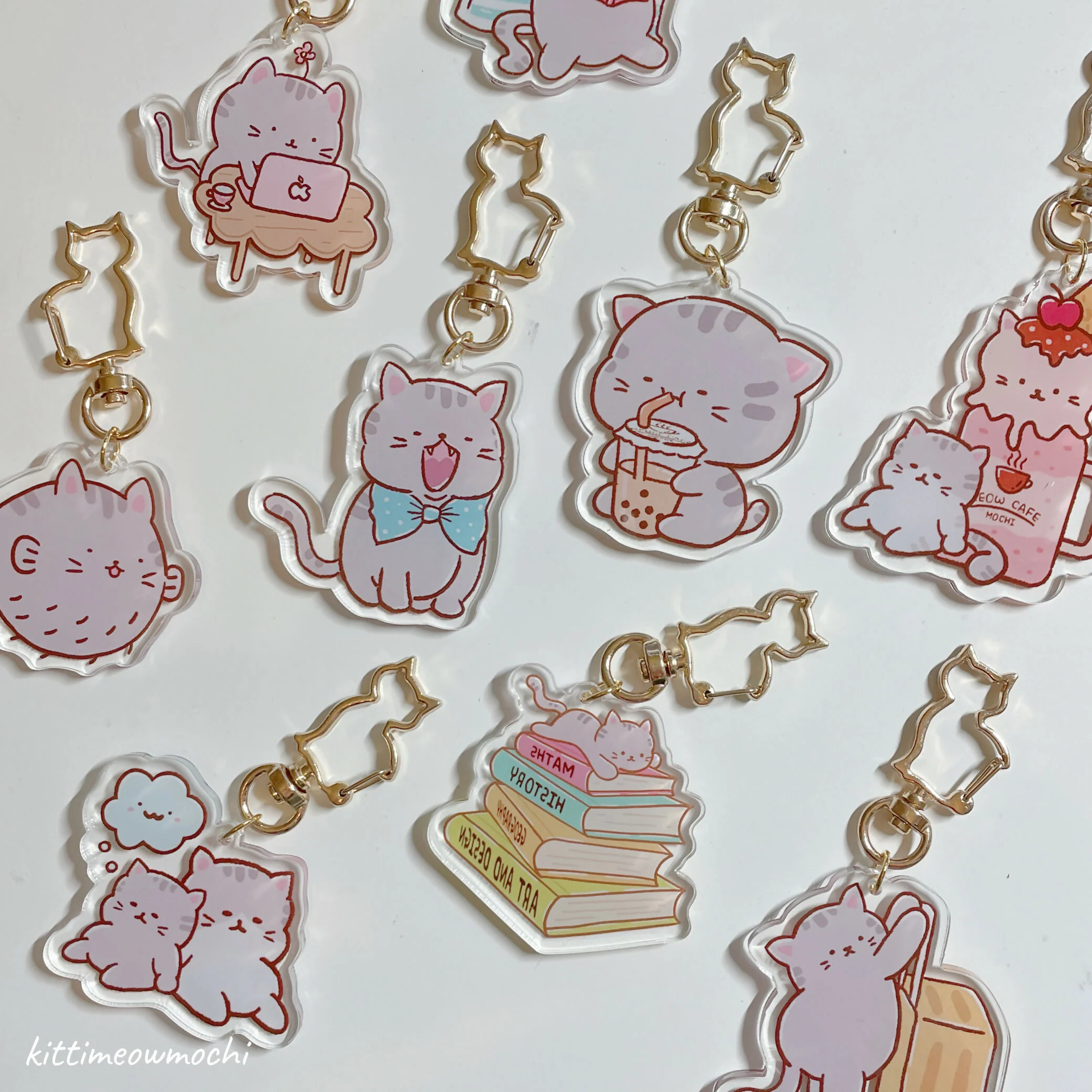 Kitty Keyring
