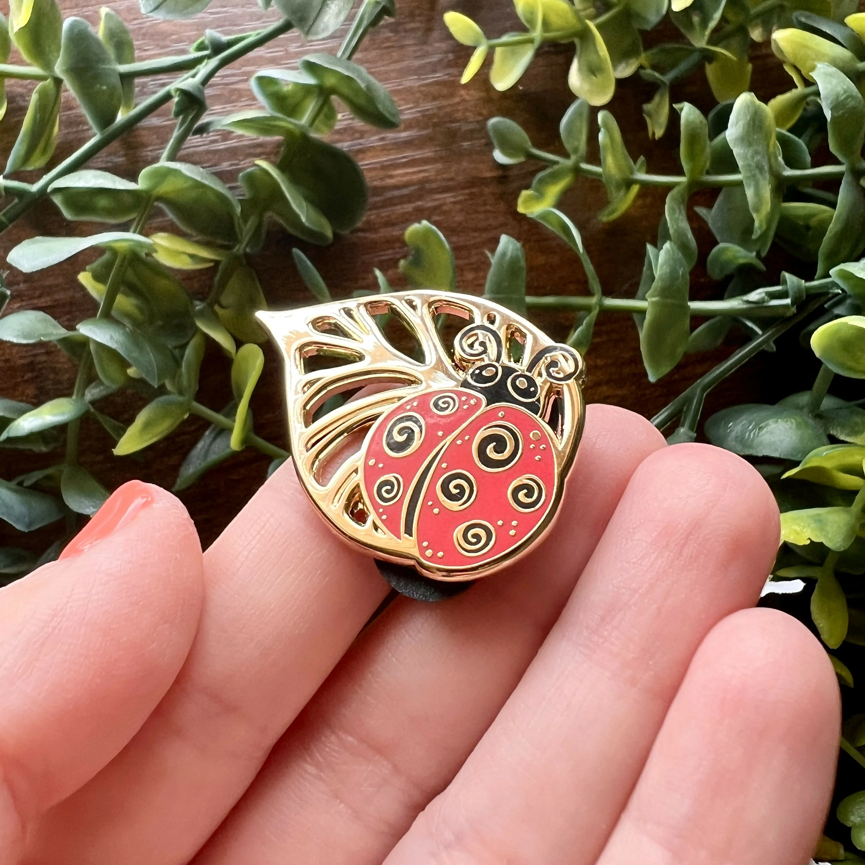 Ladybird Enamel Pin - Image 7
