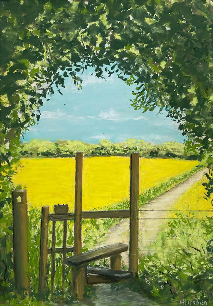 LANDSCAPE FRAMED PRINT 7x5in - Image 2