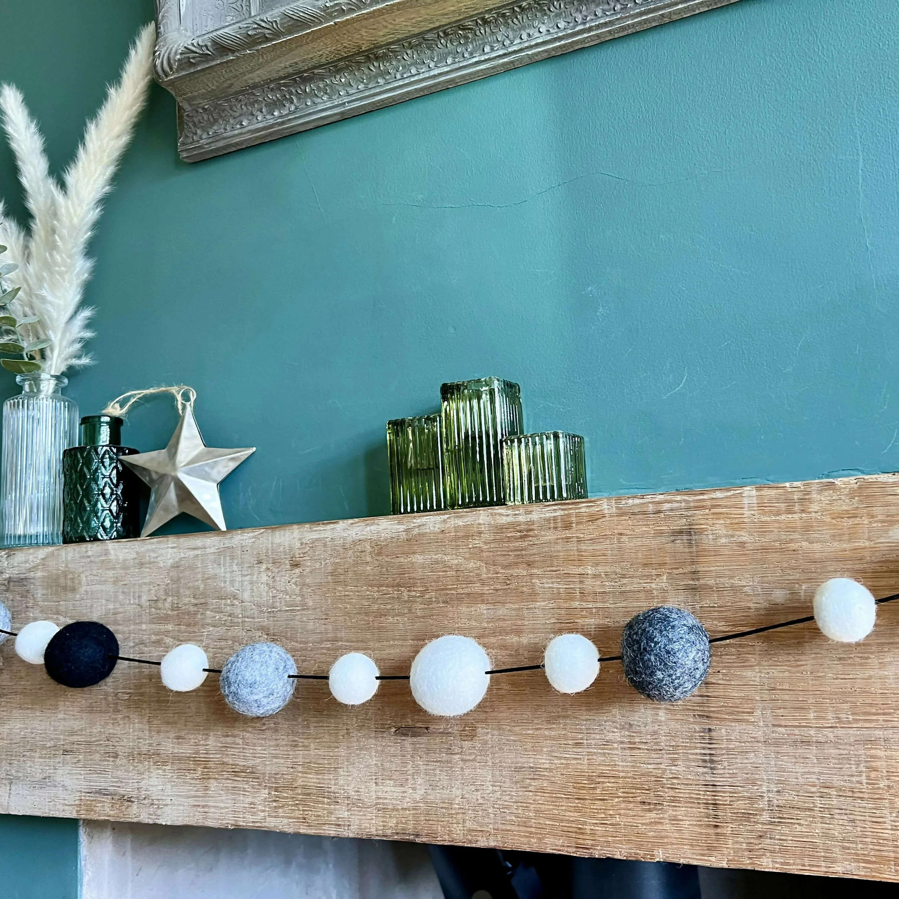 Large Feltball Garland - Various Designs