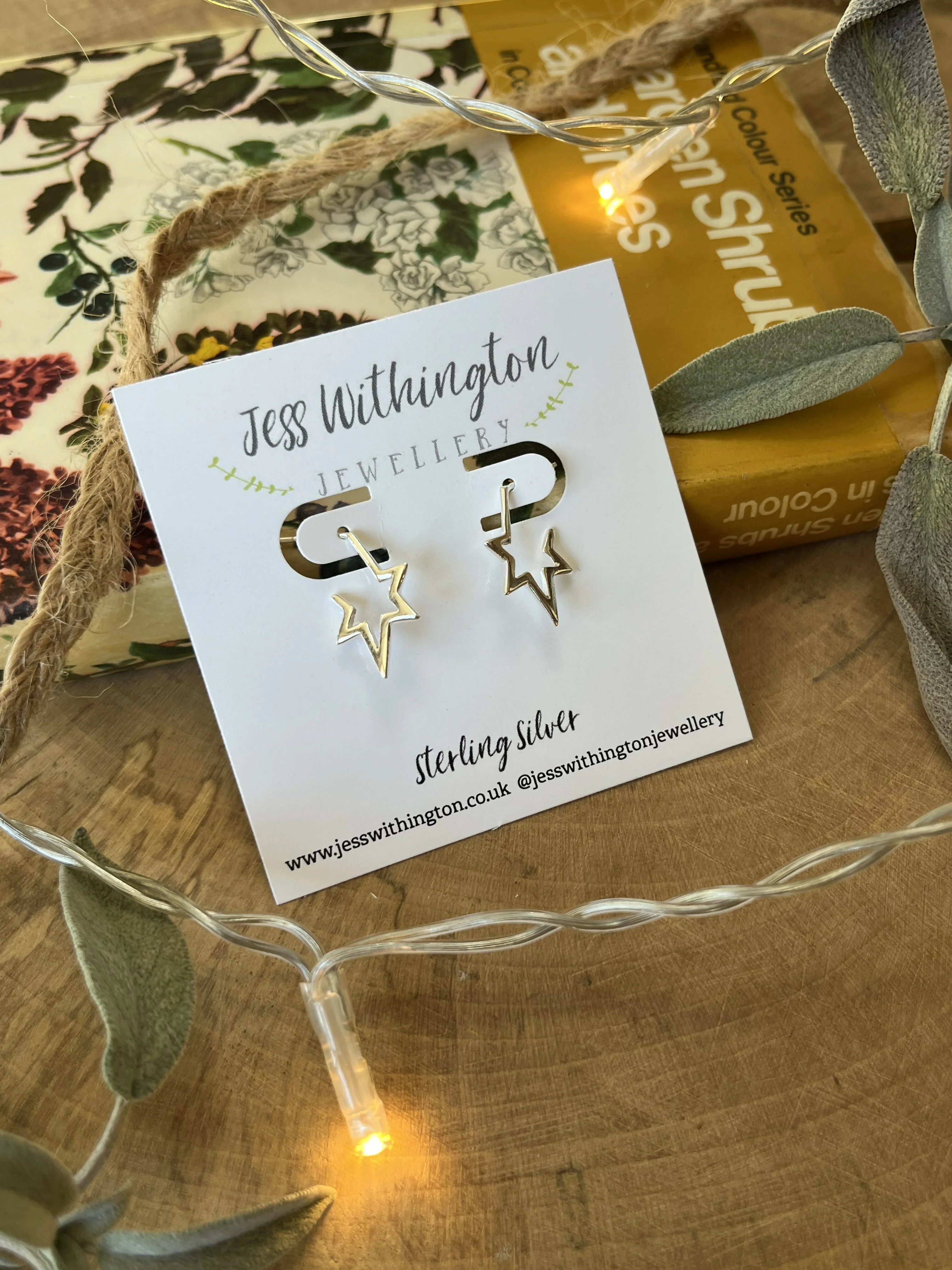 Large Star Hoops