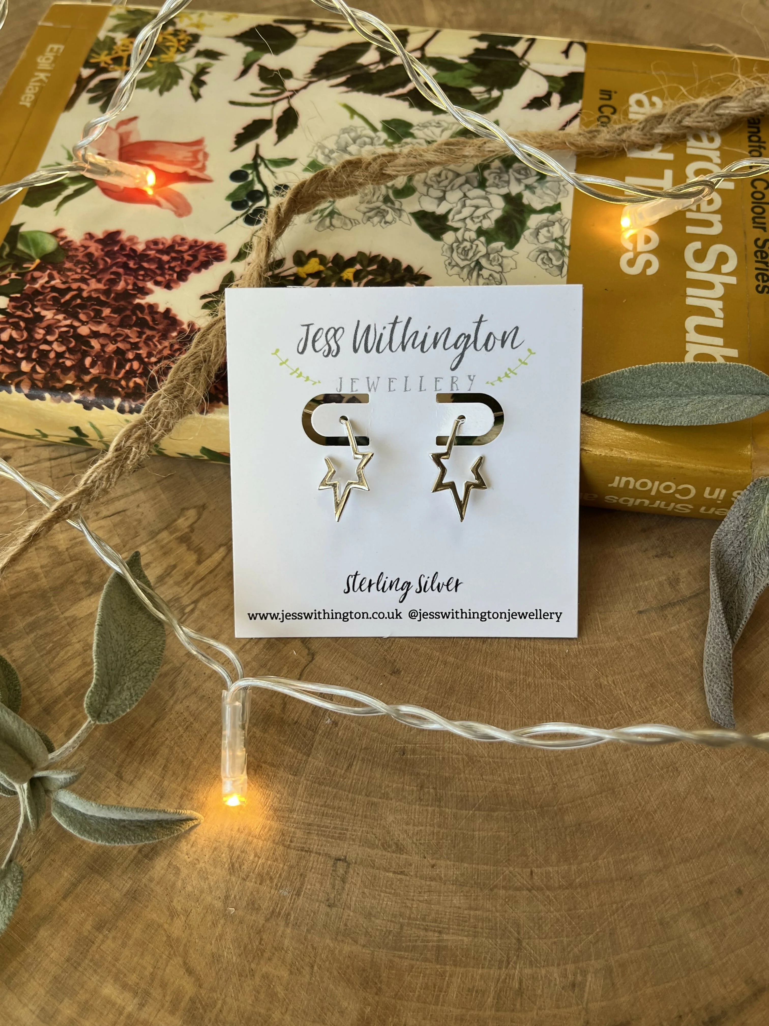 Large Star Hoops - Image 3