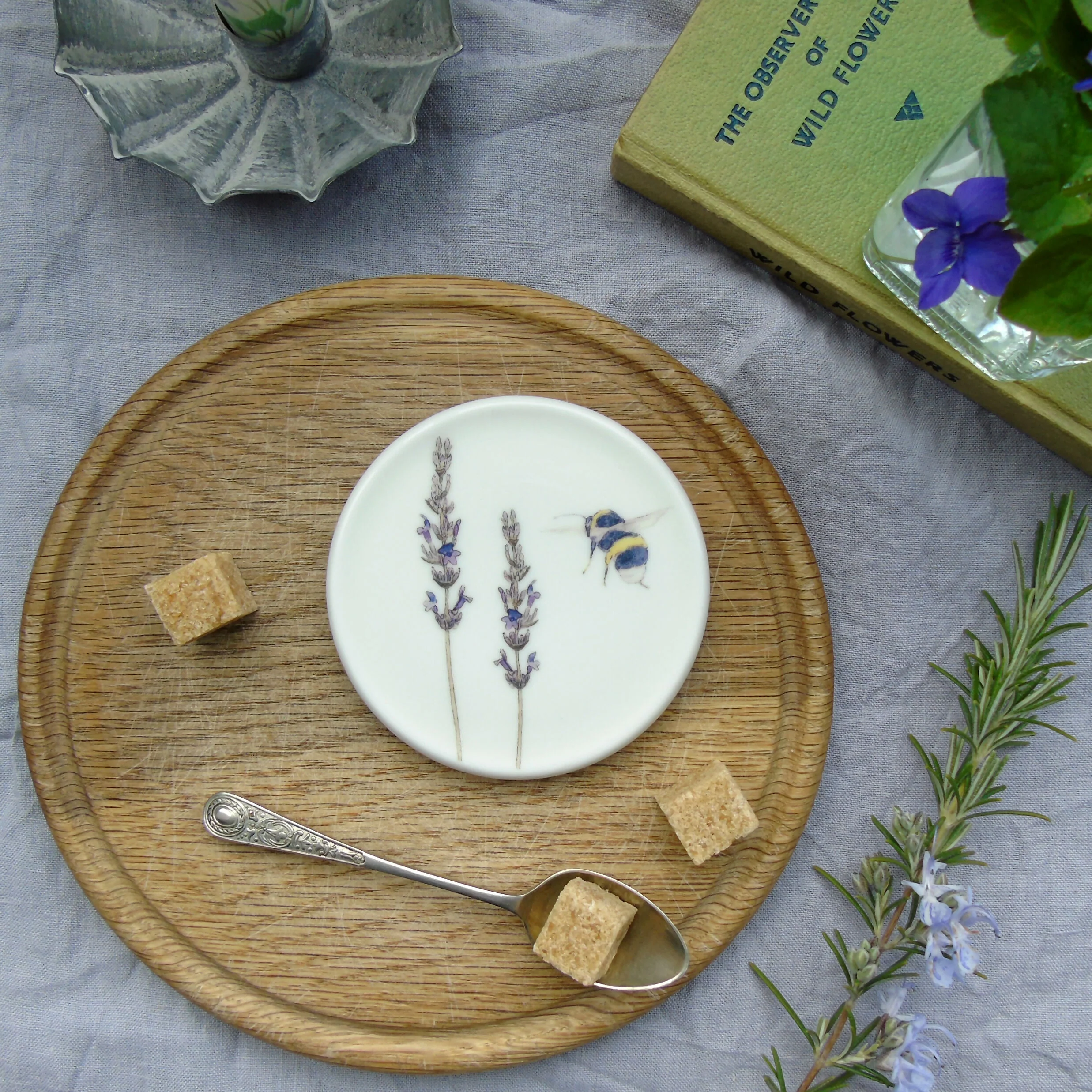 Lavender and Bee Coaster - Image 5