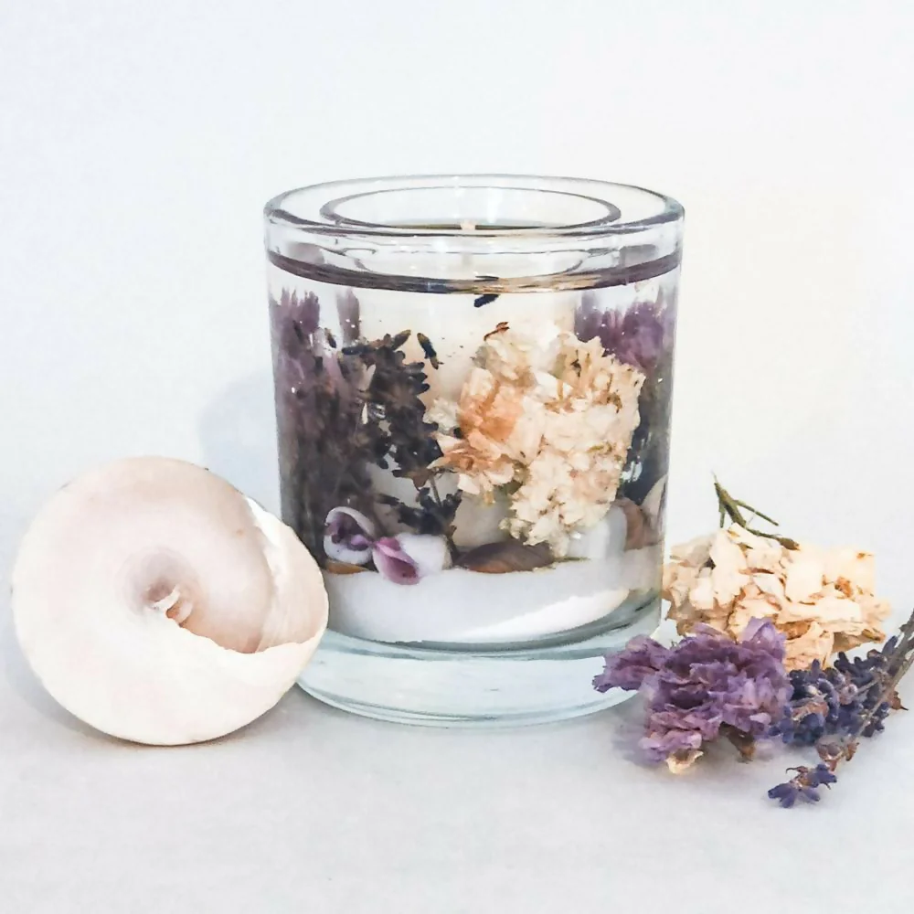 Lavender Botanical Candle