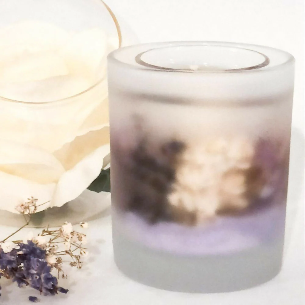 Lavender Haze Frosted Botanical Candle - Image 6
