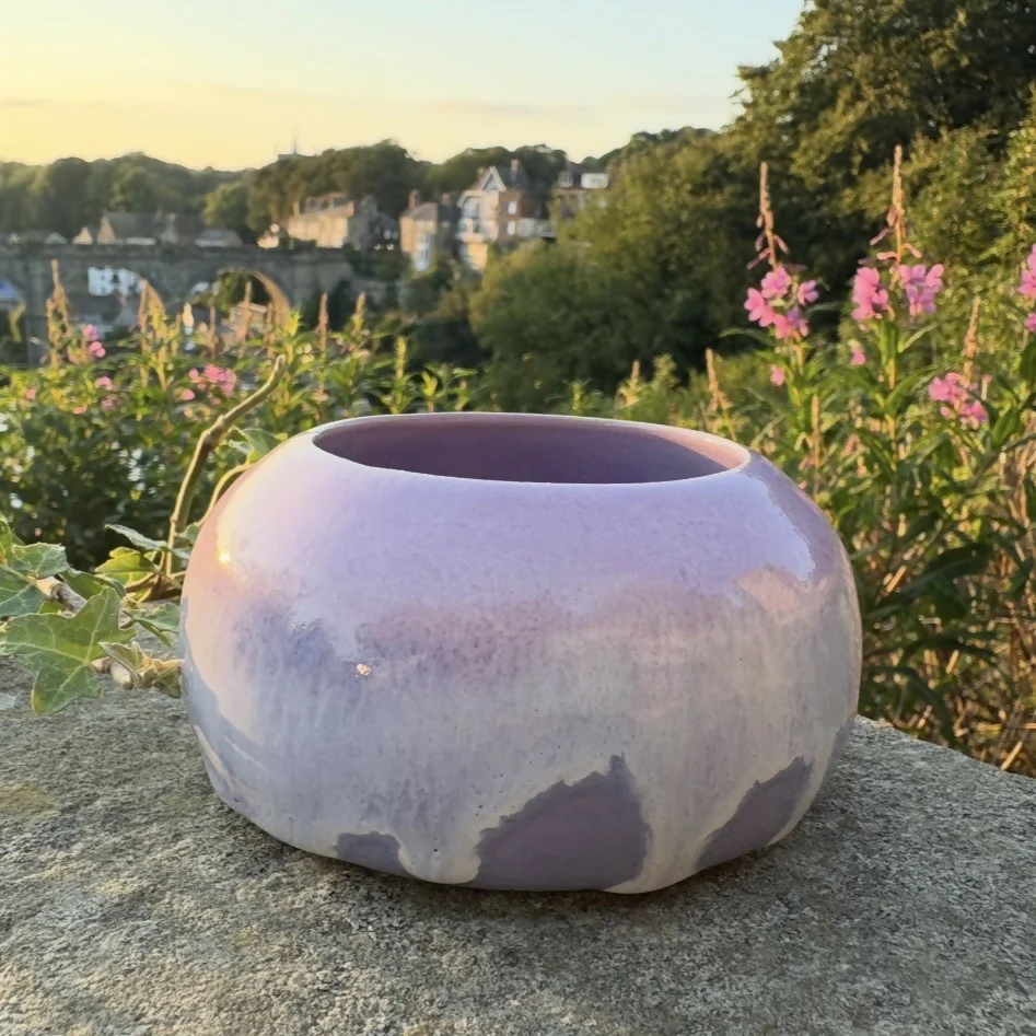 Lavender & Rose Bowl