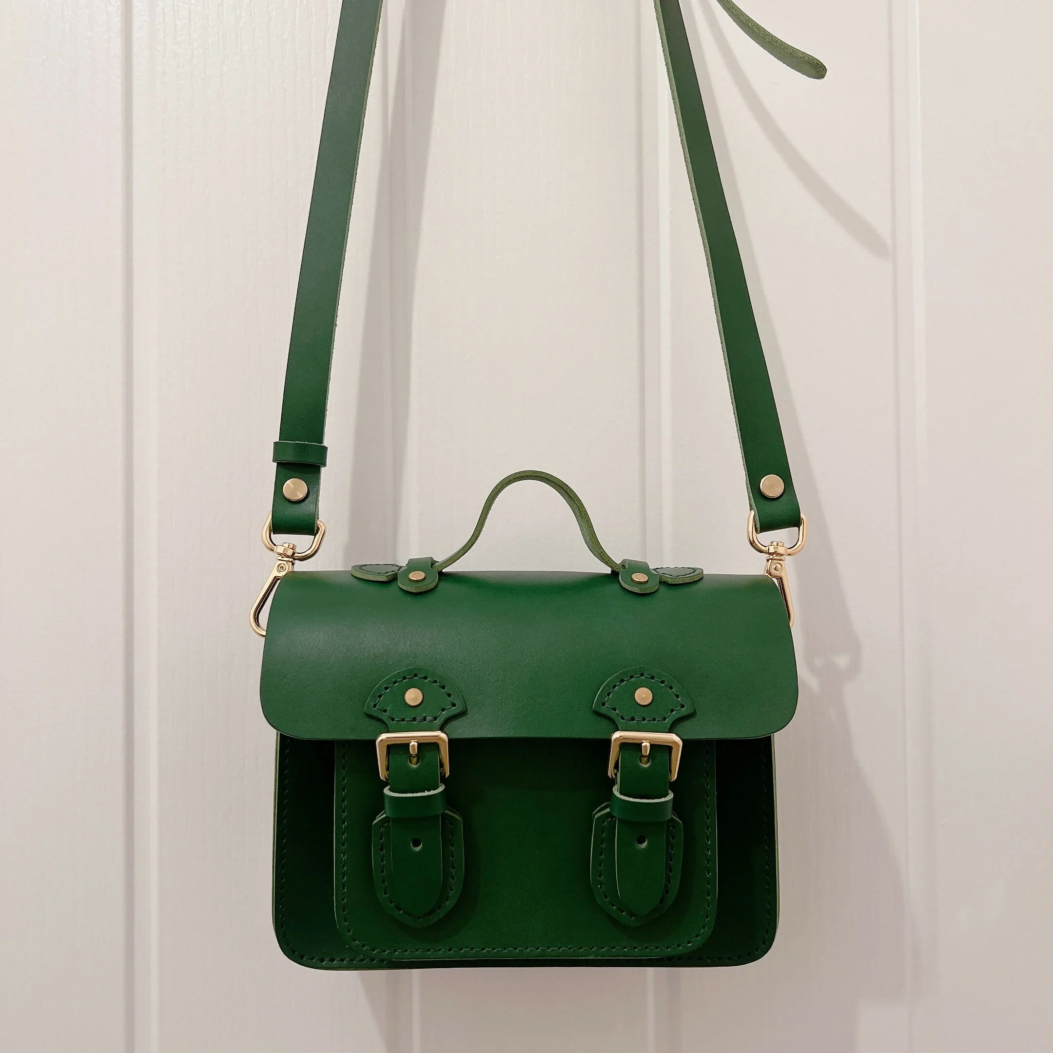Leather Crafted Satchel - Image 5