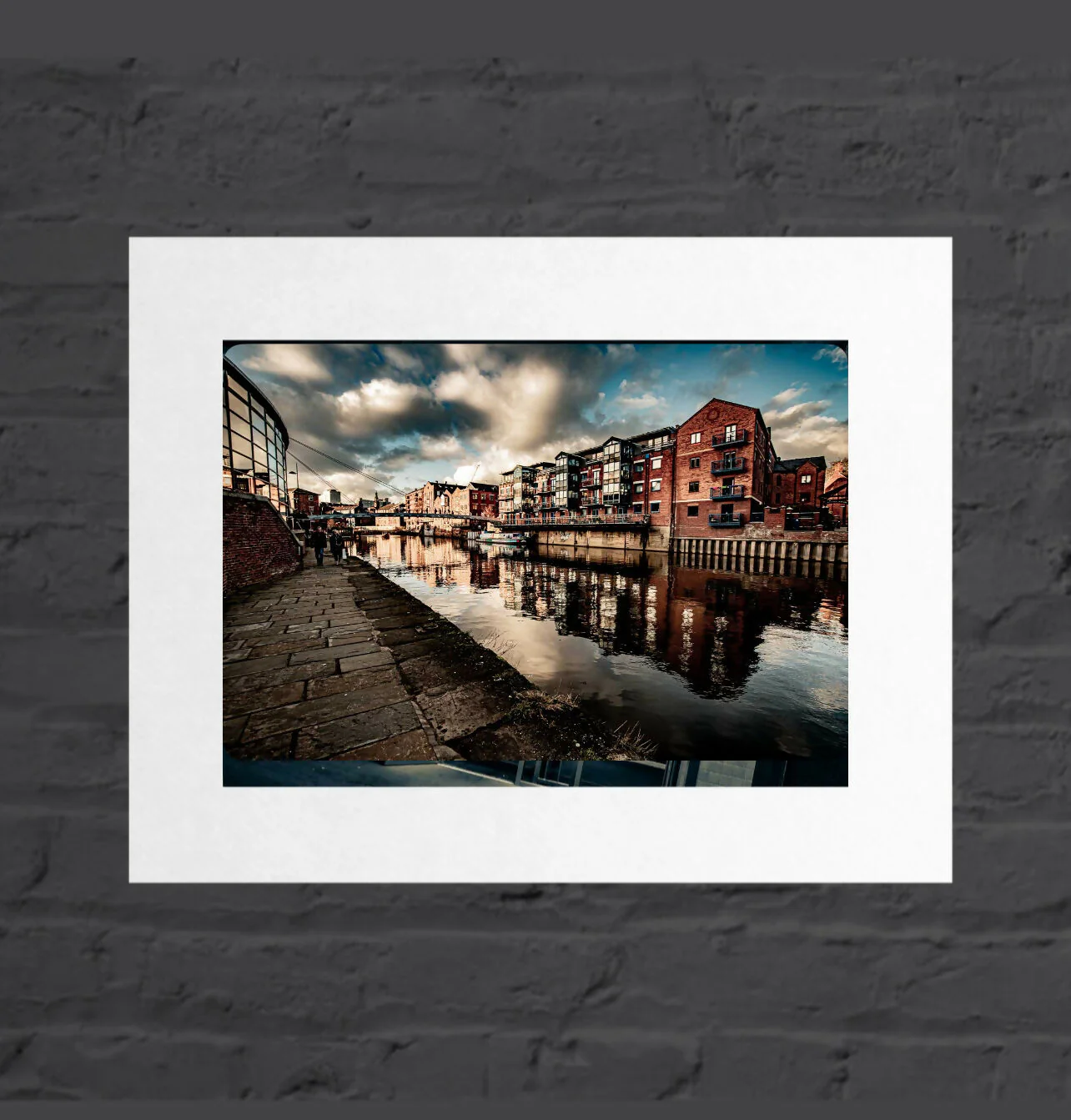 Leeds Brewery Wharf Reflection