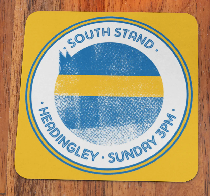 Leeds Rhinos Coaster HORN Design
