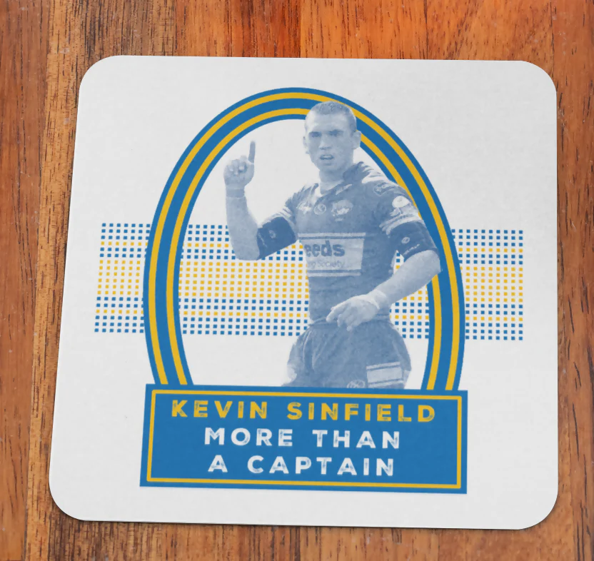 Leeds Rhinos Mug & Coaster Set SINFIELD Design - Image 2