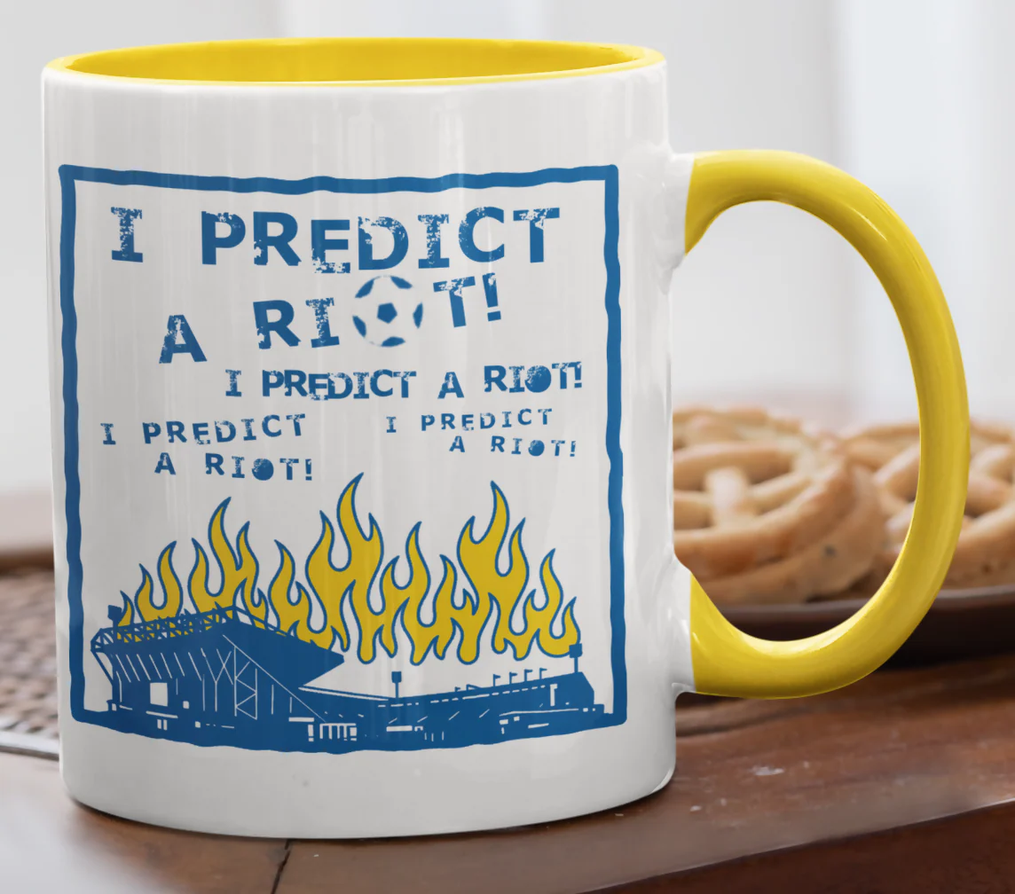 Leeds Utd Mug RIOT Design - Image 3
