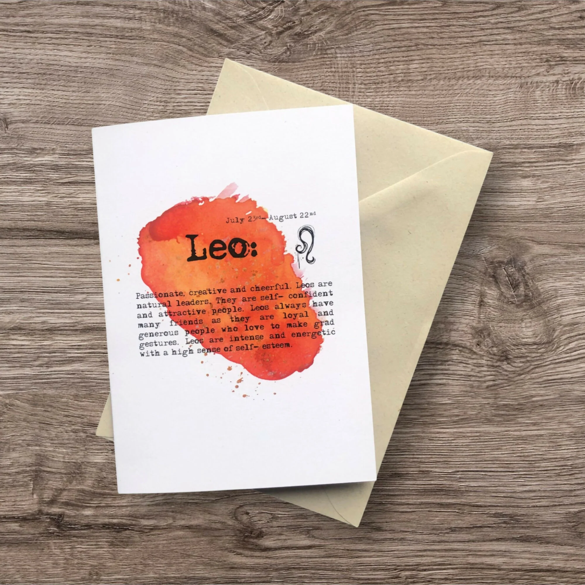 Leo Card