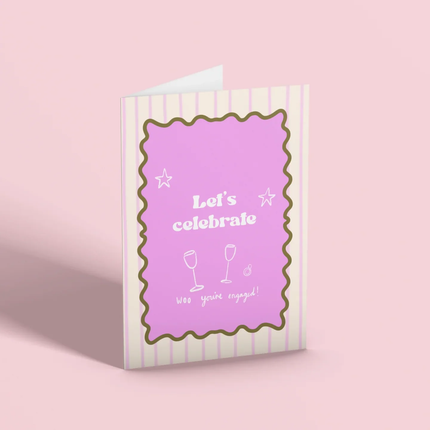 Let’s Celebrate Engagement Card