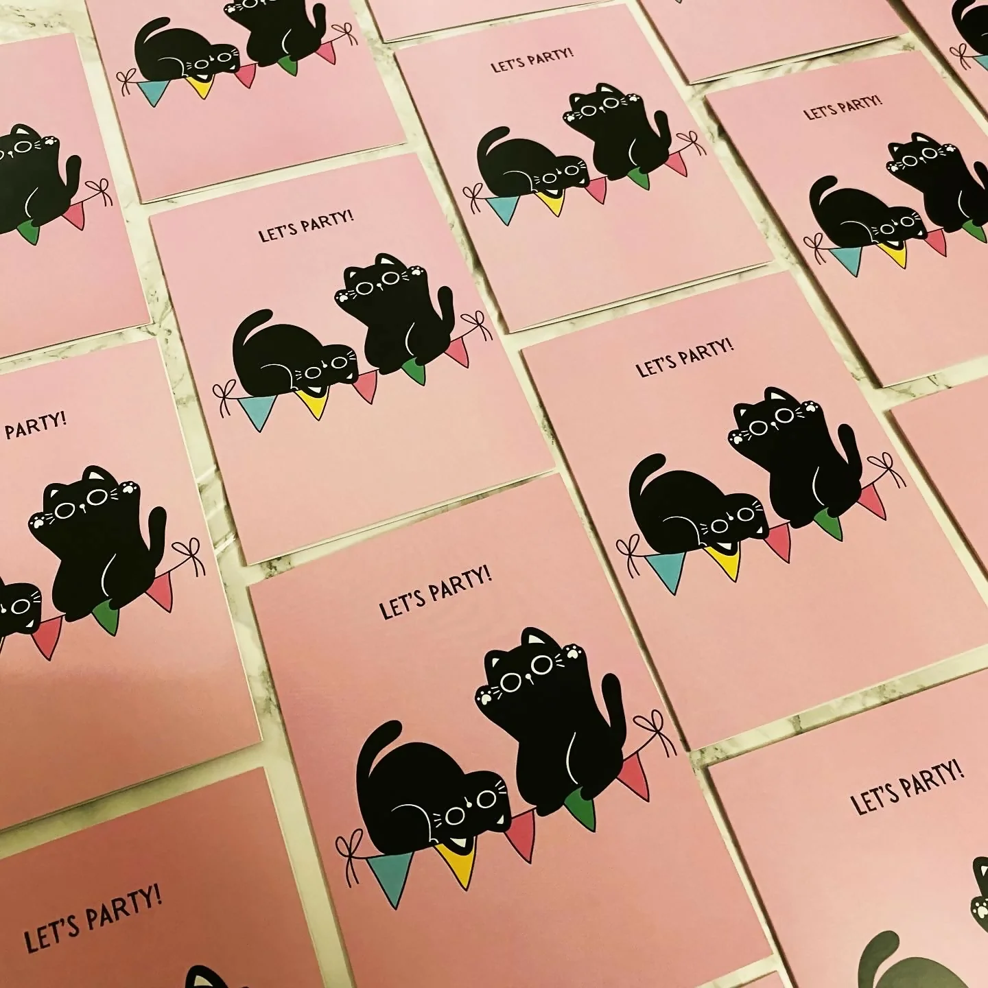 Let's Party! Greetings Card - Image 3