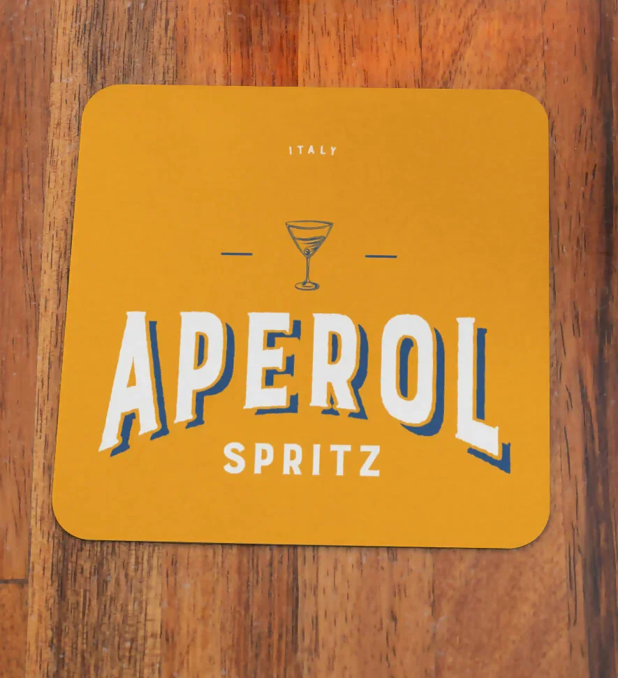 Cocktail and Drinks Design Coasters