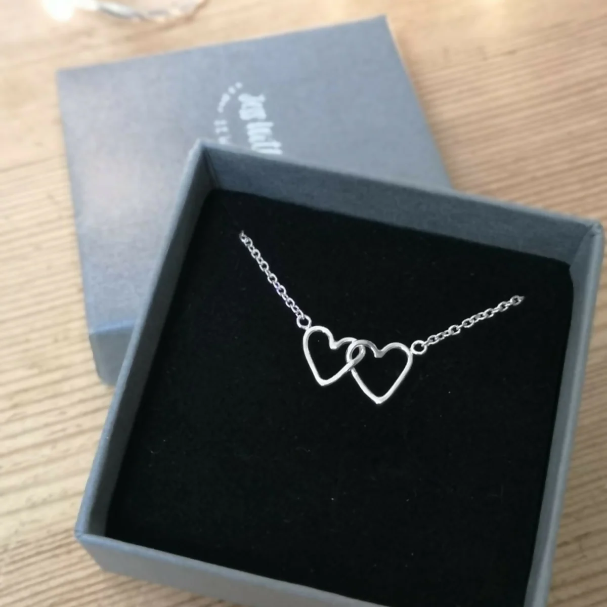 Linked Heart Necklace