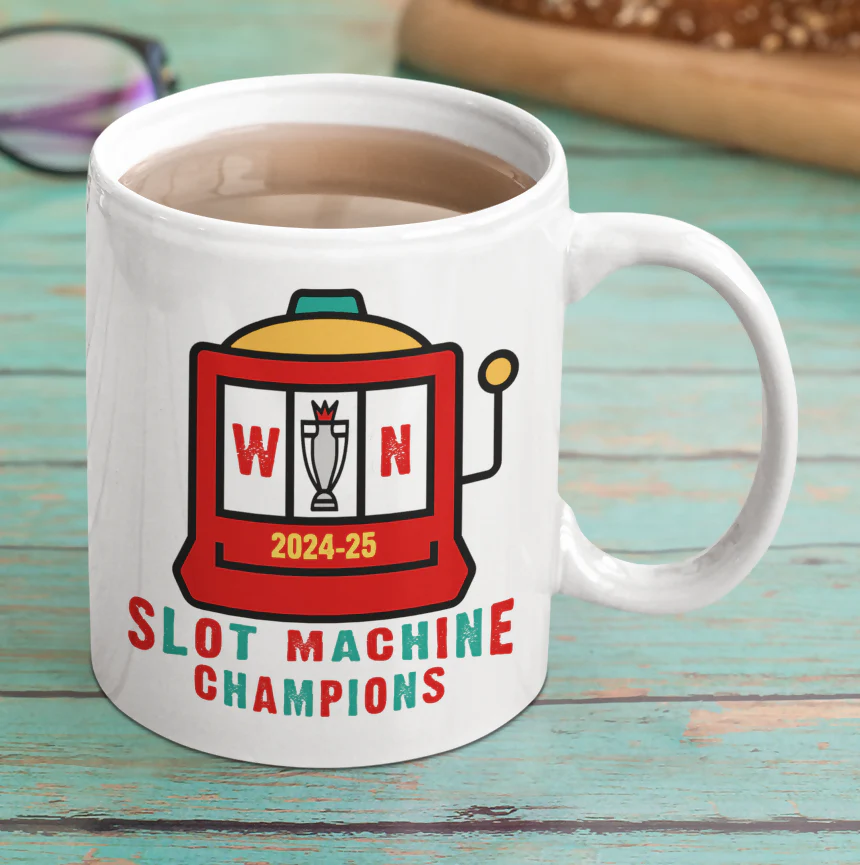 Liverpool Mug SLOT MACHINE Champions 2024-25 Design