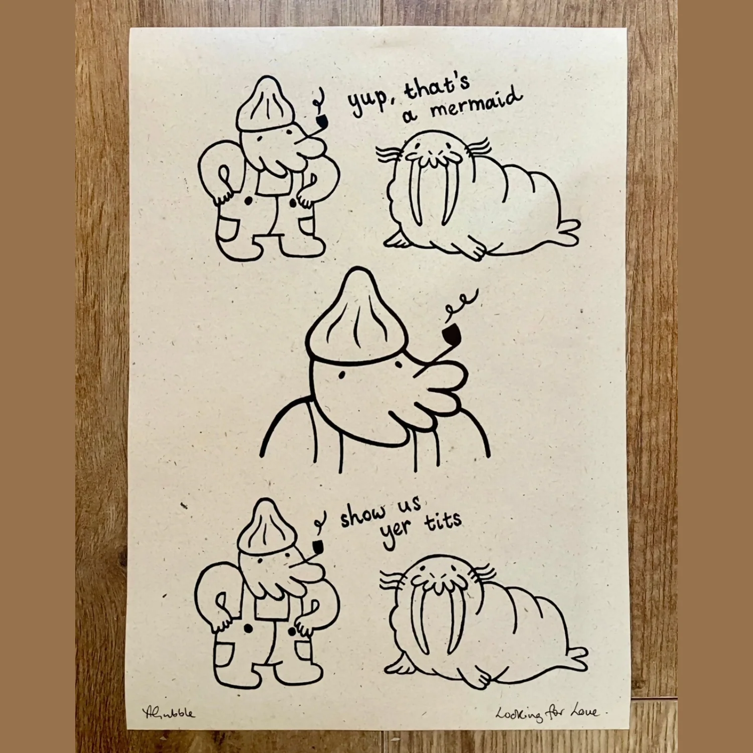 Looking For Love Print