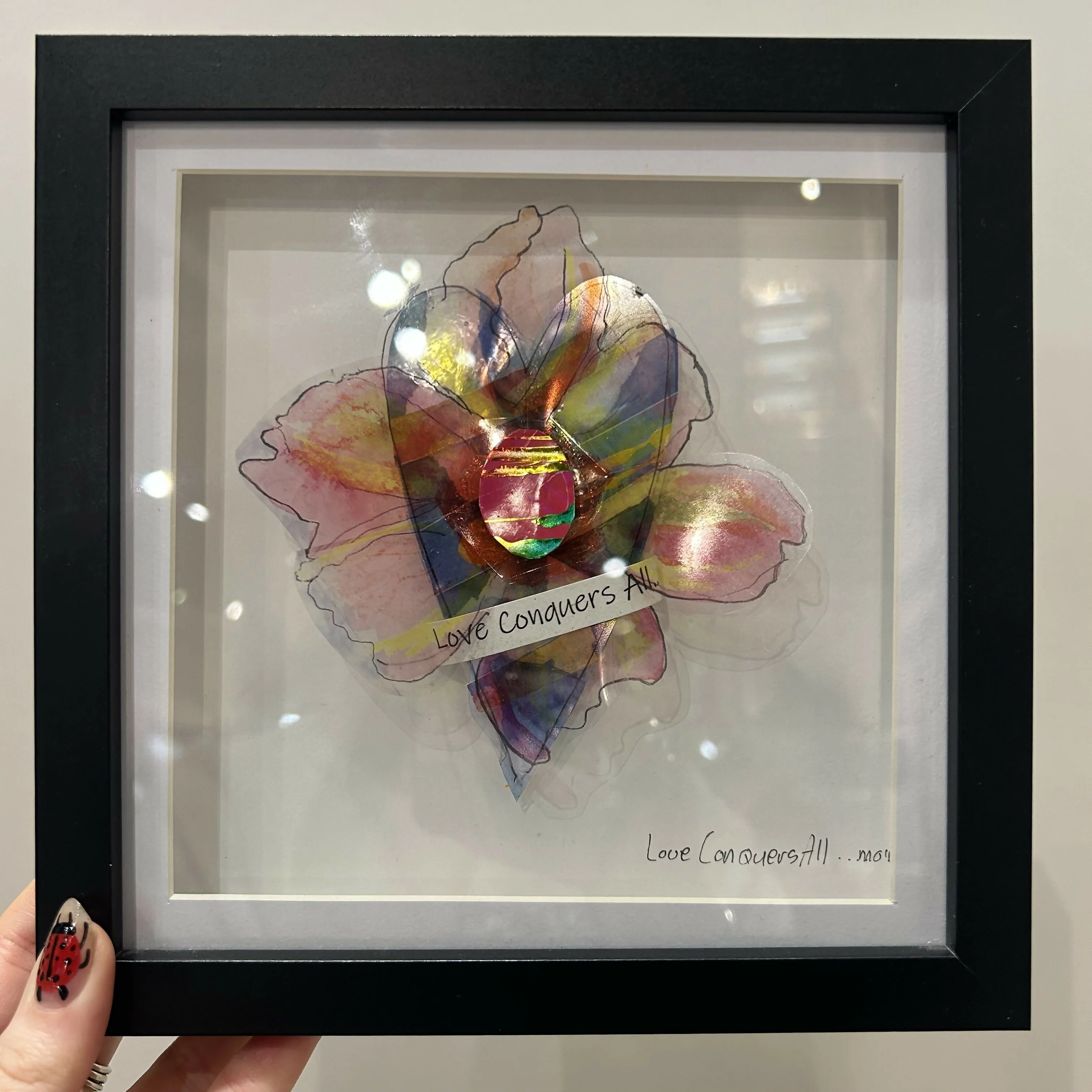Love Conquers All Framed Artwork