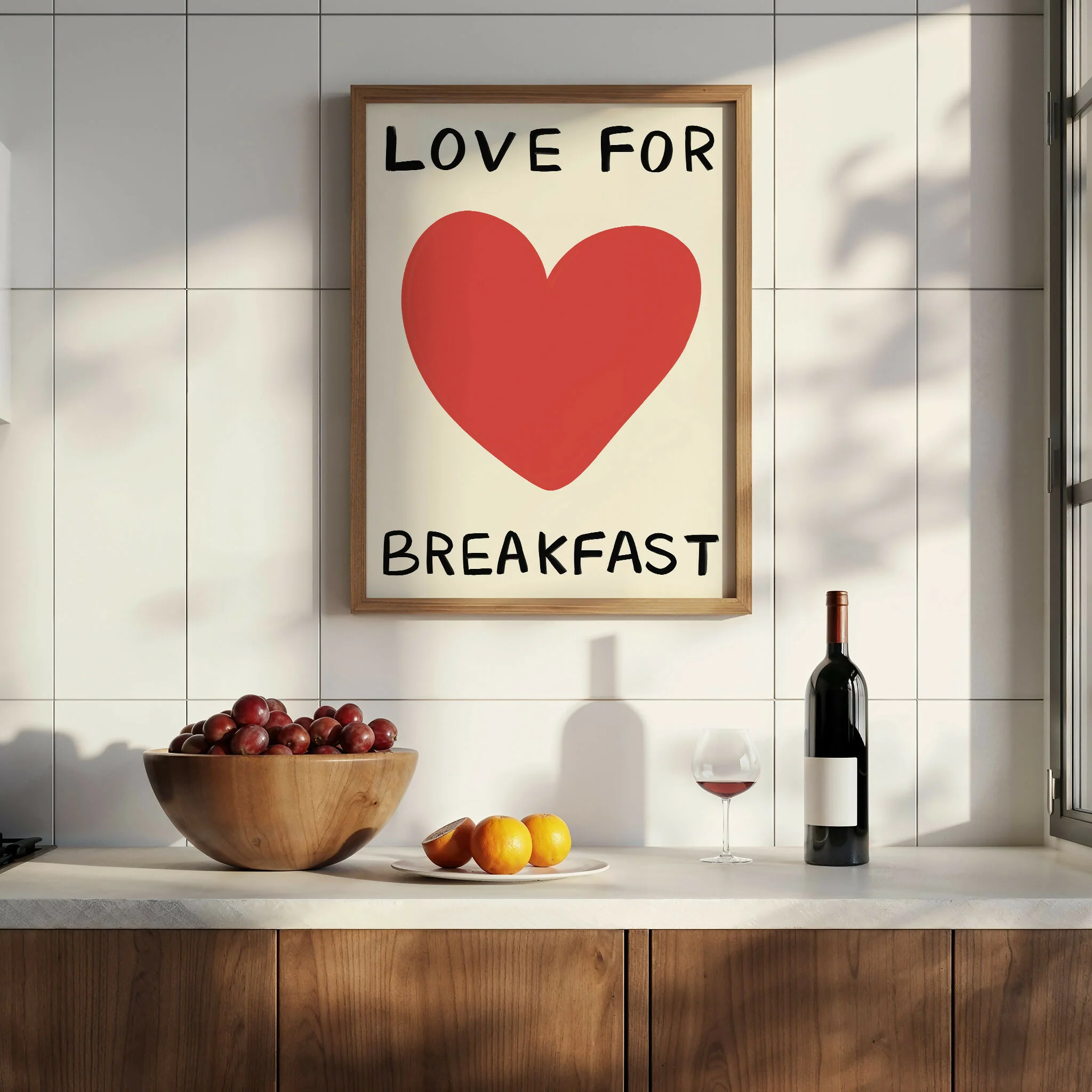 Love For Breakfast Print - Image 2