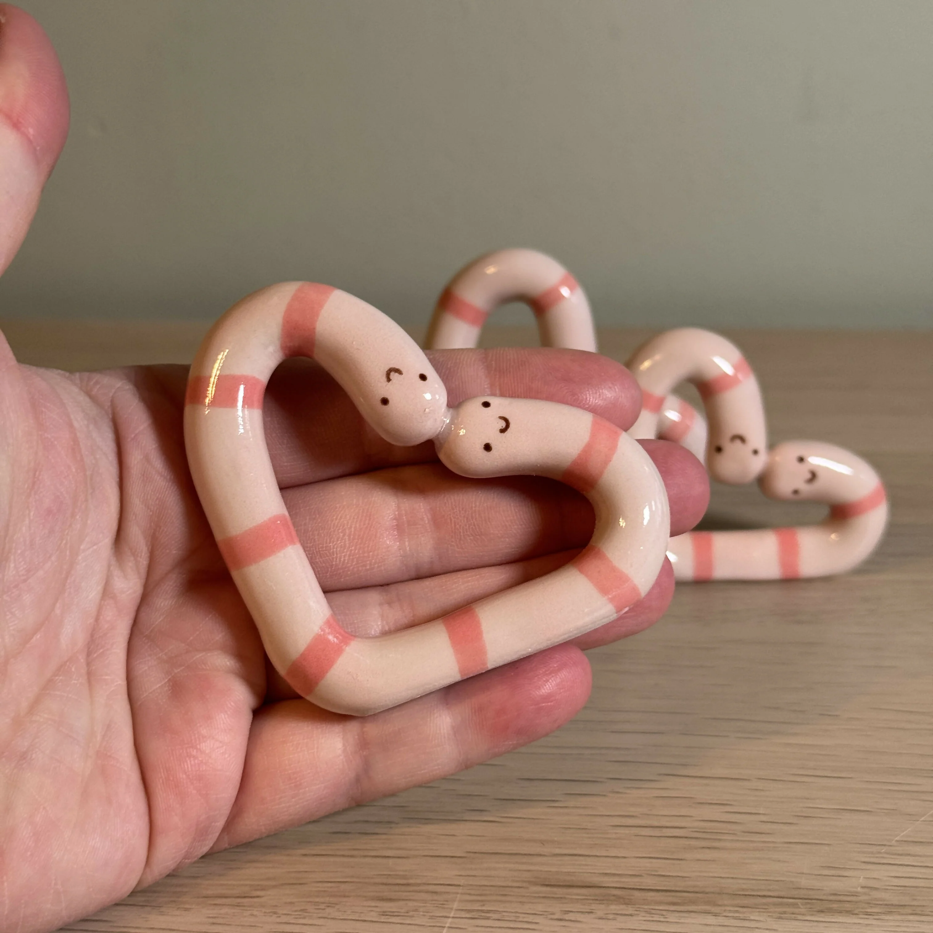 Love Heart Worm, Valentines Worms - Image 2