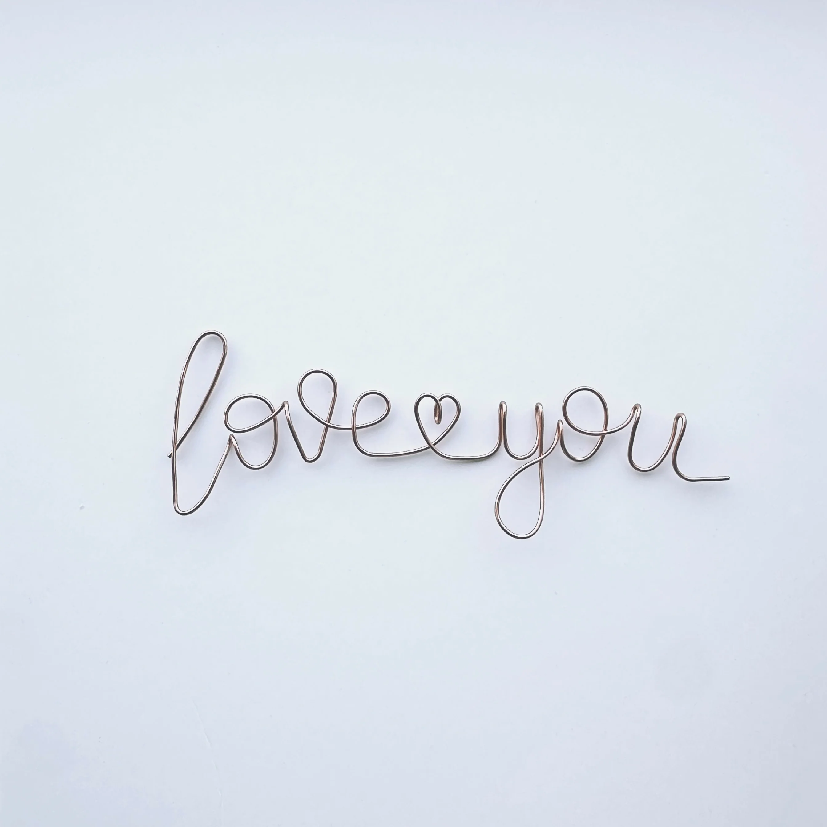 Love you Wire Sign - Image 2