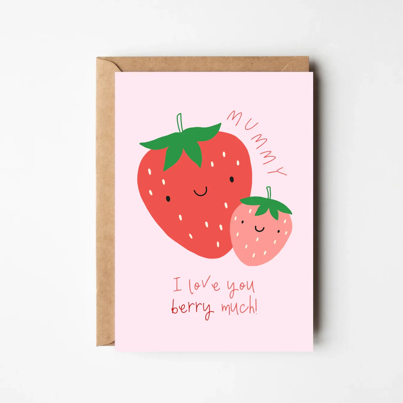 LOVE YOU MUMMY GREETINGS CARD