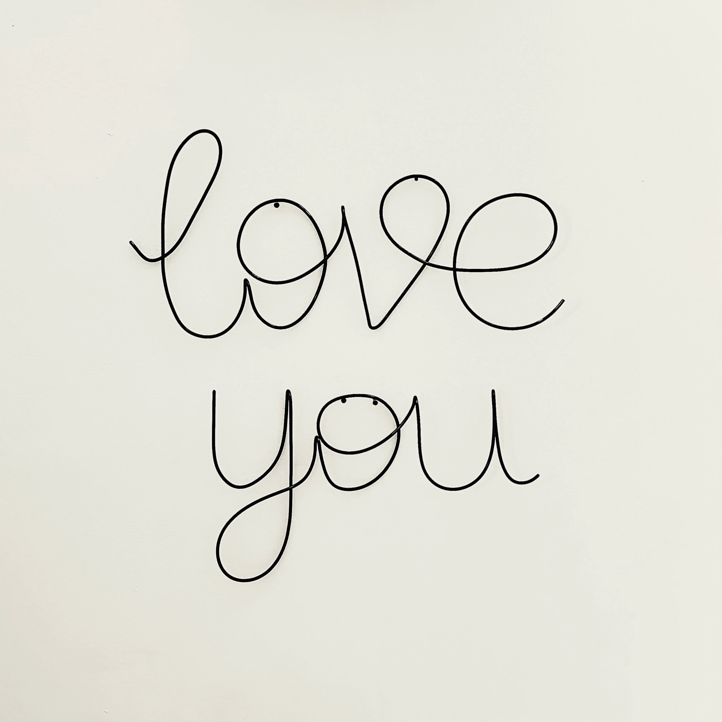 Love You Wire Sign