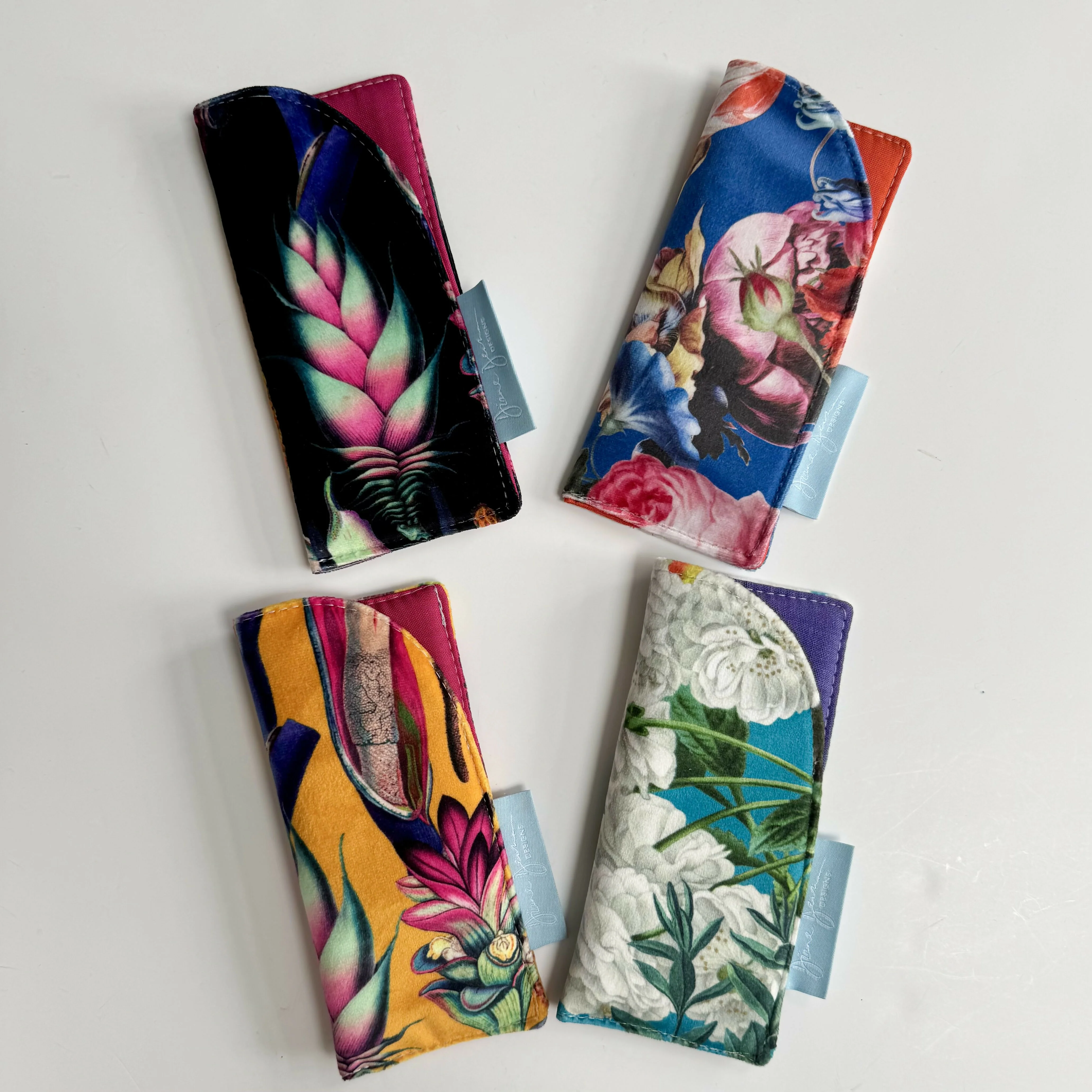 Luxury Velvet Slip Glasses Case