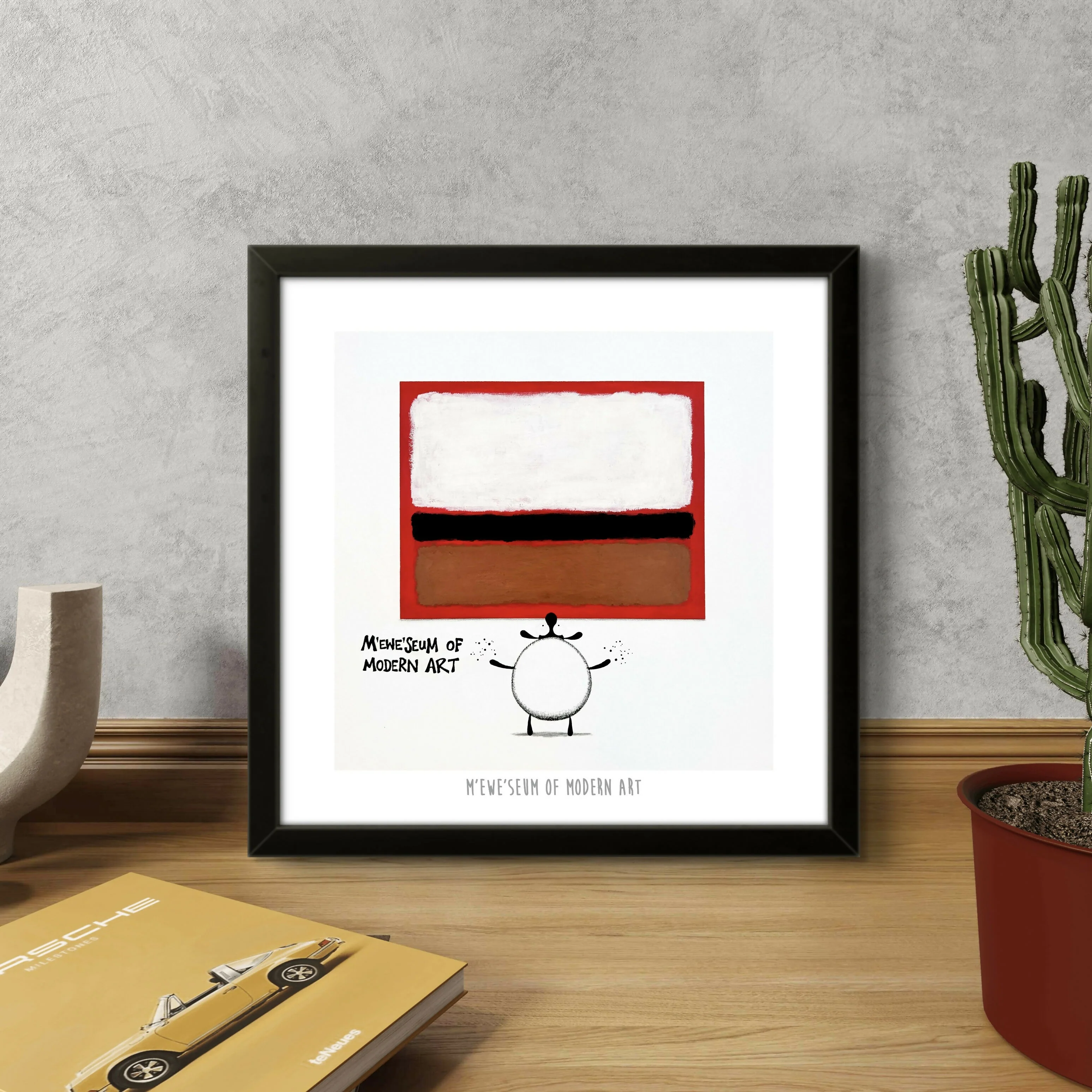 M’ewe’seum Of Modern Art - 10” Print