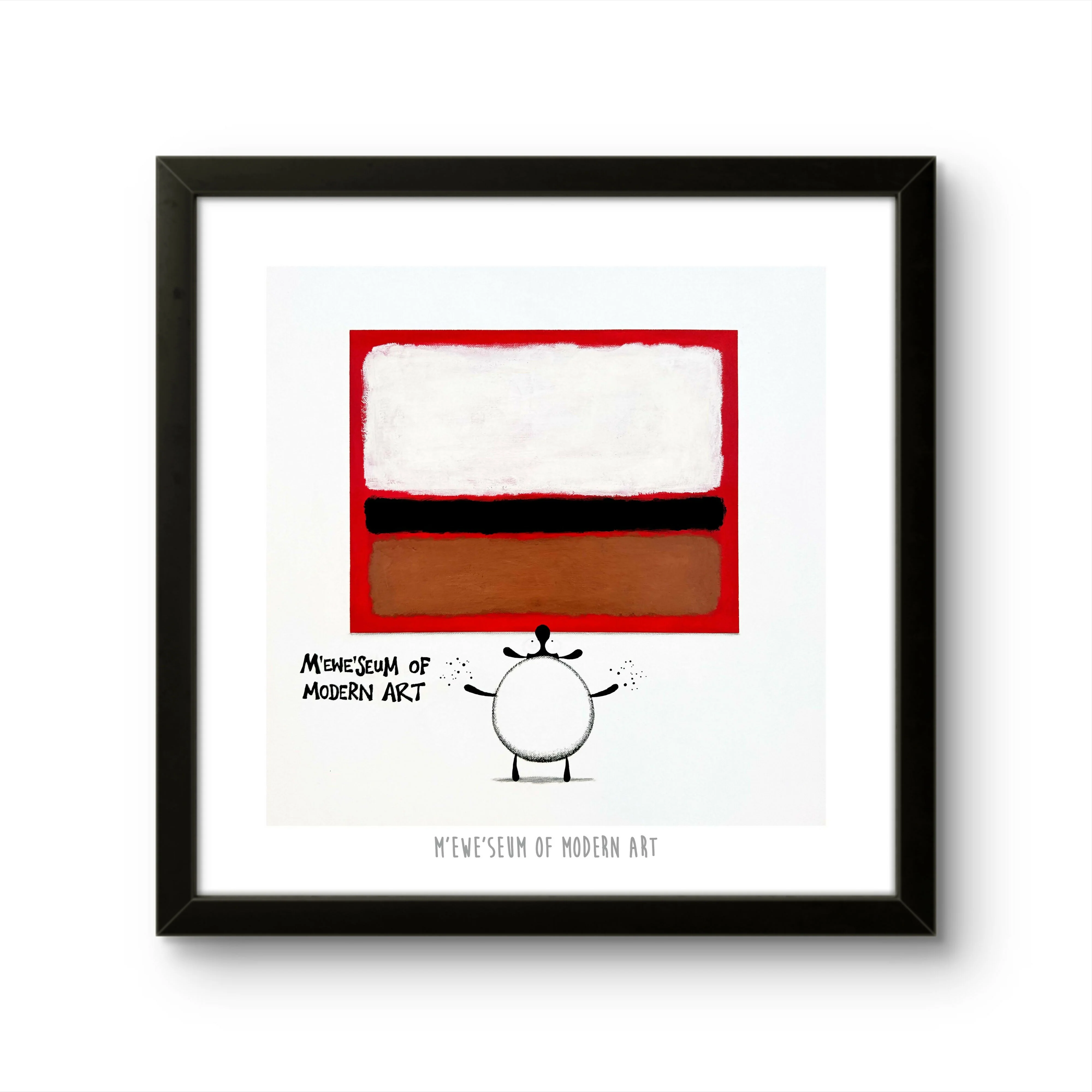 M’ewe’seum Of Modern Art - 10” Print - Image 2
