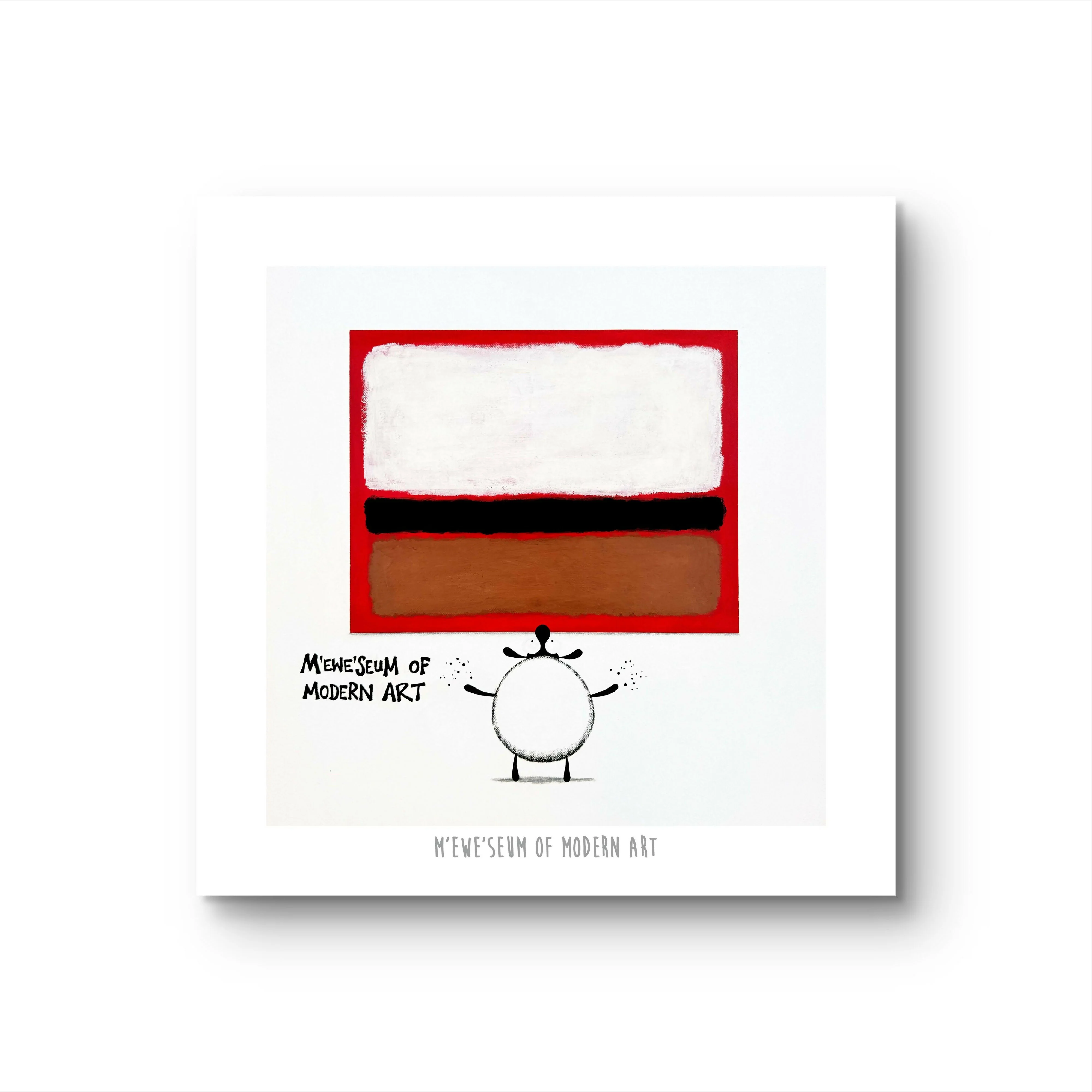 M’ewe’seum Of Modern Art - 10” Print - Image 3