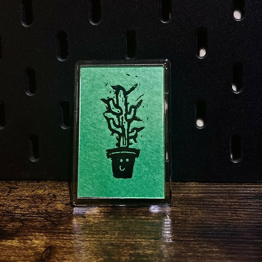 Magnet - Digital print of Cactus lino