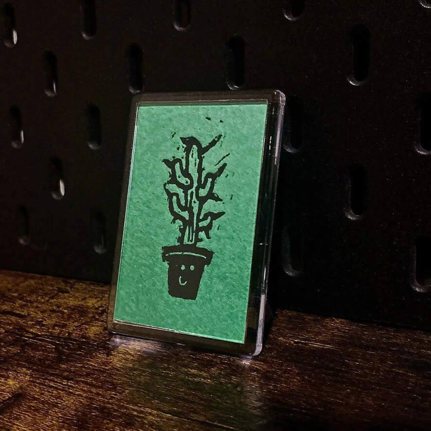 Magnet - Digital print of Cactus lino - Image 2