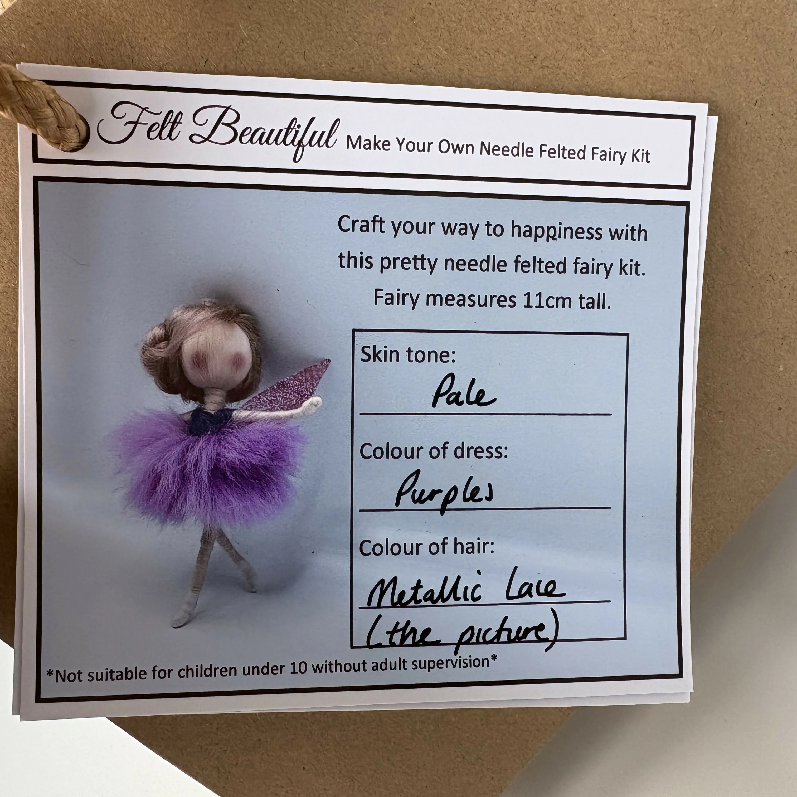 Make Your Own Tutu Fairy Kit - Image 3